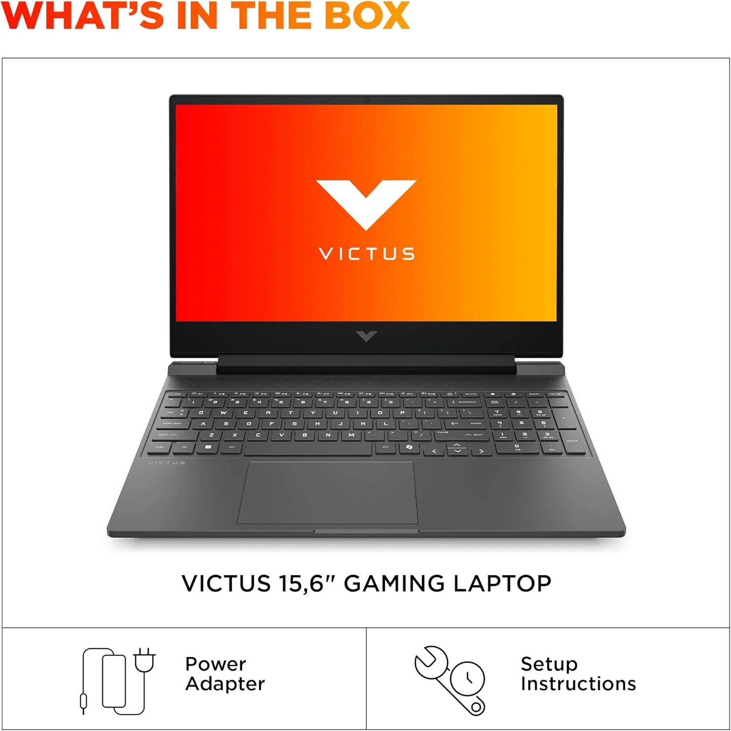 لپ تاپ گیمینگ Victus 15-fa2018ne، ویندوز 11 هوم، 15.6 اینچ، Intel® Core™ i7، رم 16 گیگابایت، SSD 512 گیگابایت، NVIDIA® GeForce RTX™ 3050، FHD، نقره ای میکا
