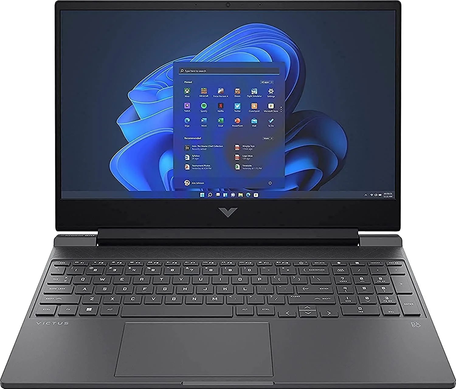 لپ تاپ گیمینگ 15.6 اینچی HP Victus - پردازنده Intel Core i7-12650H - حافظه 16 گیگابایت - کارت گرافیک NVIDIA GeForce RTX 3050 Ti - حافظه SSD 512 گیگابایت - نقره ای میکا