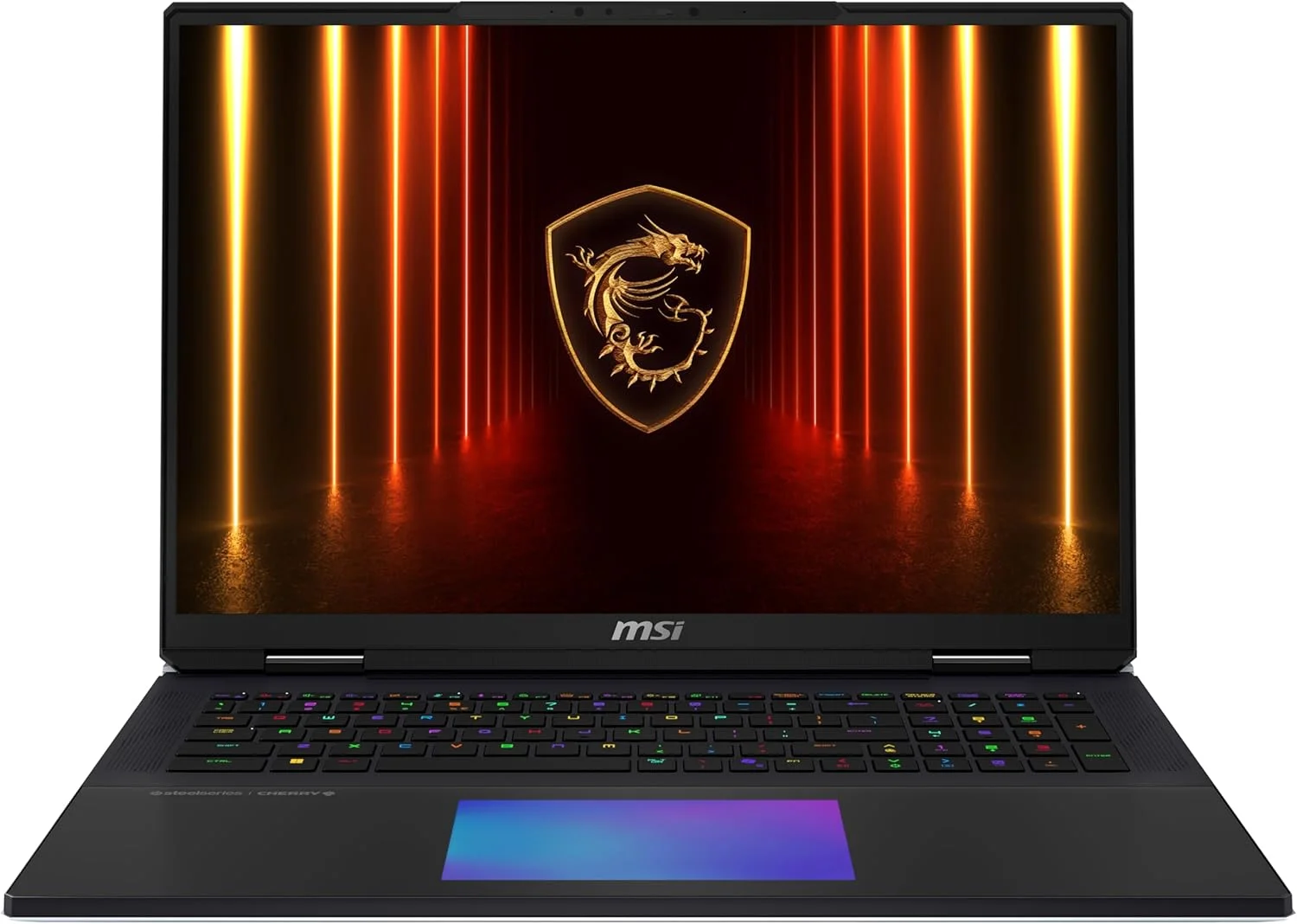لپ تاپ گیمینگ MSI Titan 18 HX AI A2XWJG، 18 اینچ UHD+ 120 هرتز، Intel Core Ultra 9 285HX، رم 64 گیگابایت، SSD 4 ترابایت، NVIDIA® GeForce RTX™ 5090 Laptop GPU، GDDR7 24 گیگابایت، Win11، مشکی