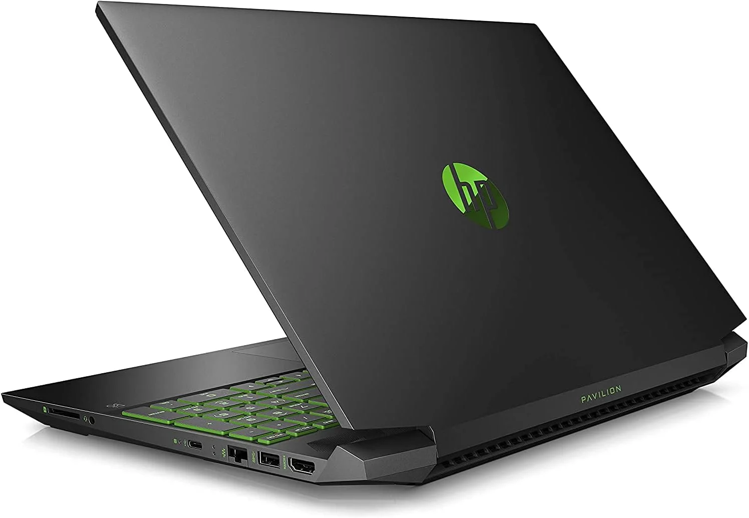 لپ تاپ گیمینگ HP Pavilion مدل 15-DK1056WM با صفحه نمایش 15.6 اینچی FHD، رم 8 گیگابایت، حافظه SSD 256 گیگابایت، پردازنده Intel Core i5-10300H، کارت گرافیک NVIDIA GeForce GTX 1650 4GB، ویندوز 10، کیبورد انگلیسی، مشکی (1 سال گارانتی) لپ تاپ گیمینگ HP Pavilion مدل 15-DK1056WM با صفحه نمایش 15.6 اینچی FHD، رم 8 گیگابایت، حافظه SSD 256 گیگابایت، پردازنده Intel Core i5-10300H، کارت گرافیک NVIDIA GeForce GTX 1650 4GB، ویندوز 10، کیبورد انگلیسی، مشکی (1 سال گارانتی)