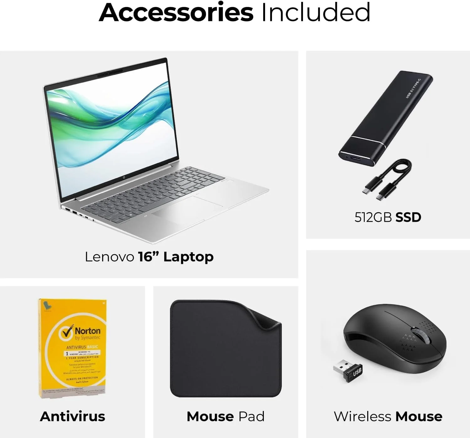 لپ تاپ HP ProBook 460 G11 با پردازنده Ultra7-155H، گرافیک 4GB RTX 2050، رم 16GB، حافظه SSD 1TB، ویندوز 11 پرو، دوربین 1080p FHD به همراه SSD اکسترنال 512GB، ماوس بی سیم، آنتی ویروس و ماوس پد لپ تاپ HP ProBook 460 G11 با پردازنده Ultra7-155H، گرافیک 4GB RTX 2050، رم 16GB، حافظه SSD 1TB، ویندوز 11 پرو، دوربین 1080p FHD به همراه SSD اکسترنال 512GB، ماوس بی سیم، آنتی ویروس و ماوس پد
