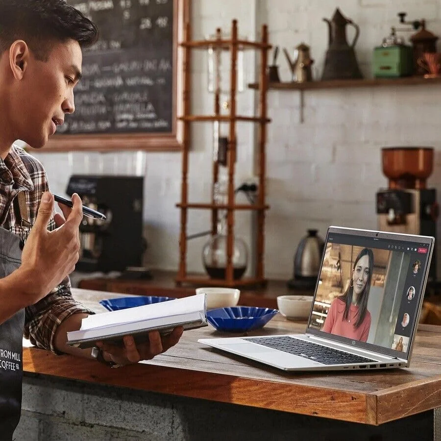 لپ تاپ تجاری HP ProBook 450 G10، نوت بوک خانگی و تجاری با صفحه نمایش 15.6 اینچی FHD، پردازنده Intel i7 1355U (10 هسته ای)، 16 گیگابایت رم، 1 ترابایت SSD، وب کم، صفحه کلید با نور پس زمینه، Wi-Fi 6، ویندوز 11 پرو به همراه کیف HP (ارتقا یافته) لپ تاپ تجاری HP ProBook 450 G10، نوت بوک خانگی و تجاری با صفحه نمایش 15.6 اینچی FHD، پردازنده Intel i7 1355U (10 هسته ای)، 16 گیگابایت رم، 1 ترابایت SSD، وب کم، صفحه کلید با نور پس زمینه، Wi-Fi 6، ویندوز 11 پرو به همراه کیف HP (ارتقا یافته)