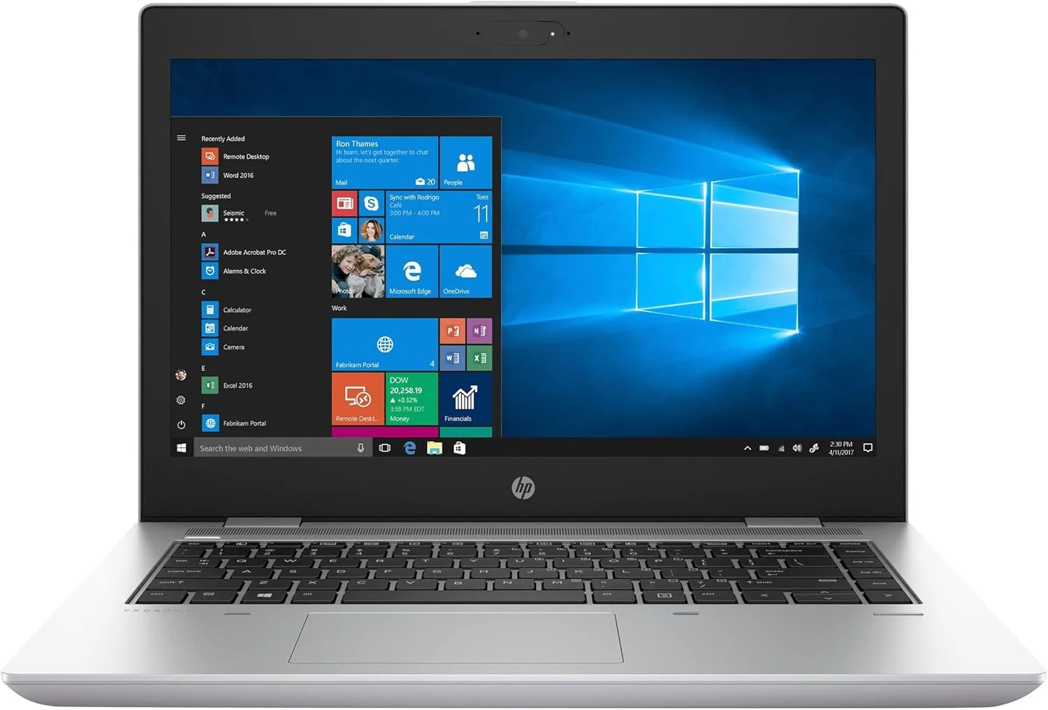 لپ تاپ تجاری بازسازی شده HP ProBook 645 G4 | AMD Ryzen 5 PRO 2500U + گرافیک Radeon Vega | رم 8 گیگابایتی | SSD 256 گیگابایتی | صفحه نمایش 14.1 اینچی FHD غیر لمسی | ویندوز | (بازسازی شده)