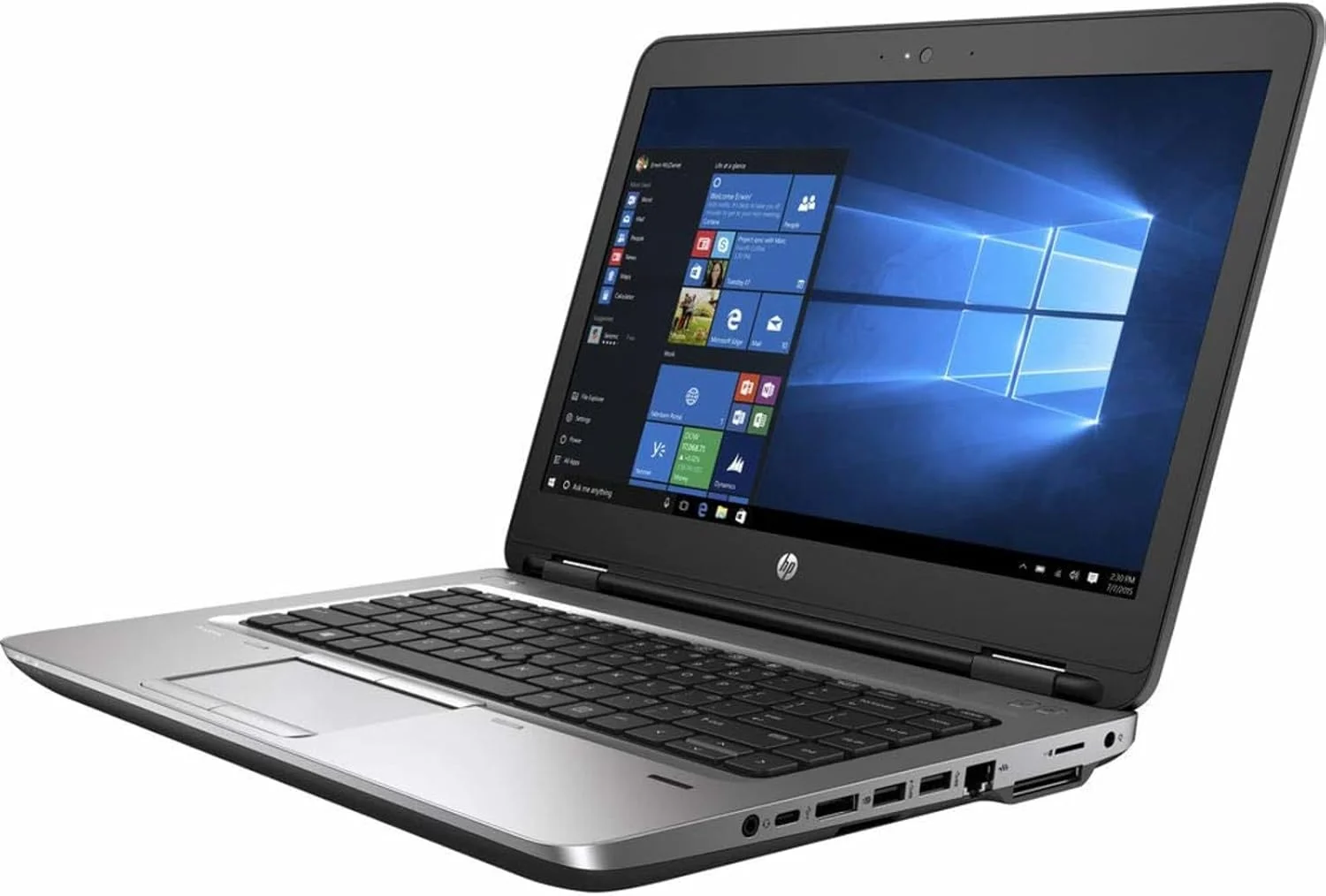 لپ تاپ HP ProBook 650 G3 | صفحه نمایش 15.6 اینچی 1366x768 HD | پردازنده Core i5-6500 - هارد درایو 256 گیگابایتی SSD - رم 8 گیگابایتی | 4 هسته @ 3.6 گیگاهرتز ویندوز 10 پرو نقره ای (بازسازی شده) لپ تاپ HP ProBook 650 G3 | صفحه نمایش 15.6 اینچی 1366x768 HD | پردازنده Core i5-6500 - هارد درایو 256 گیگابایتی SSD - رم 8 گیگابایتی | 4 هسته @ 3.6 گیگاهرتز ویندوز 10 پرو نقره ای (بازسازی شده)