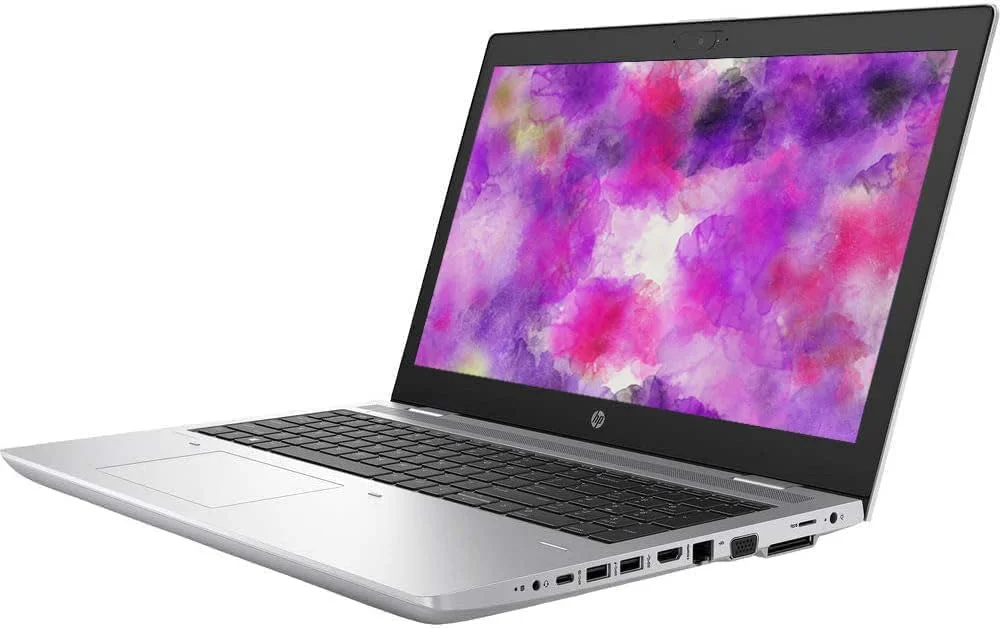 لپ تاپ تجاری 15.6 اینچی HP ProBook 650 G4، پردازنده Intel Core i5-7300U 1.7GHz، رم 16 گیگابایتی DDR4، حافظه SSD 512 گیگابایتی، وب کم، WiFi، ویندوز 10 پرو (بازسازی شده)