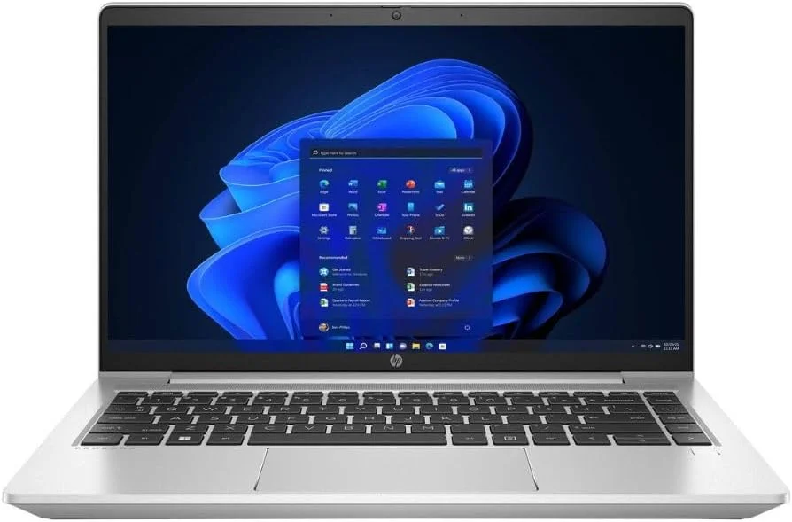 لپ تاپ HP ProBook 440 G9، صفحه نمایش 14 اینچی FHD IPS، پردازنده Intel Core i5-1235U، رم 8 گیگابایتی DDR4، حافظه SSD 512 گیگابایتی، گرافیک Intel Iris Xe، کیبورد انگلیسی با نور پس زمینه، ویندوز 11 (ارتقا یافته)
