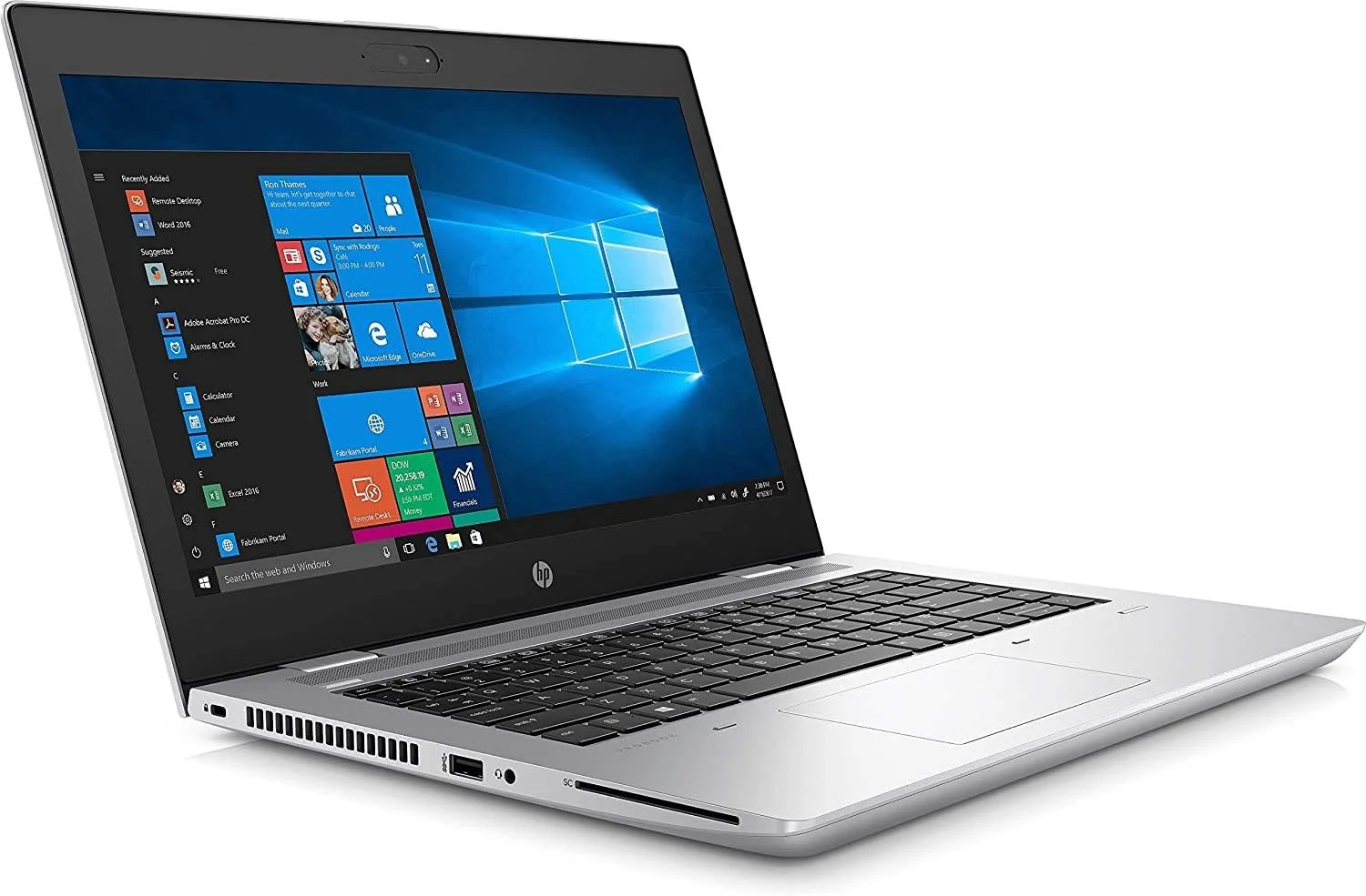 لپ تاپ تجاری HP ProBook 640 G4 (بازسازی شده) | پردازنده اینتل Hexa Core i5 نسل هشتم | 16 گیگابایت رم | 256 گیگابایت SSD | صفحه نمایش 14.1 اینچی غیر لمسی | ویندوز 10 پرو