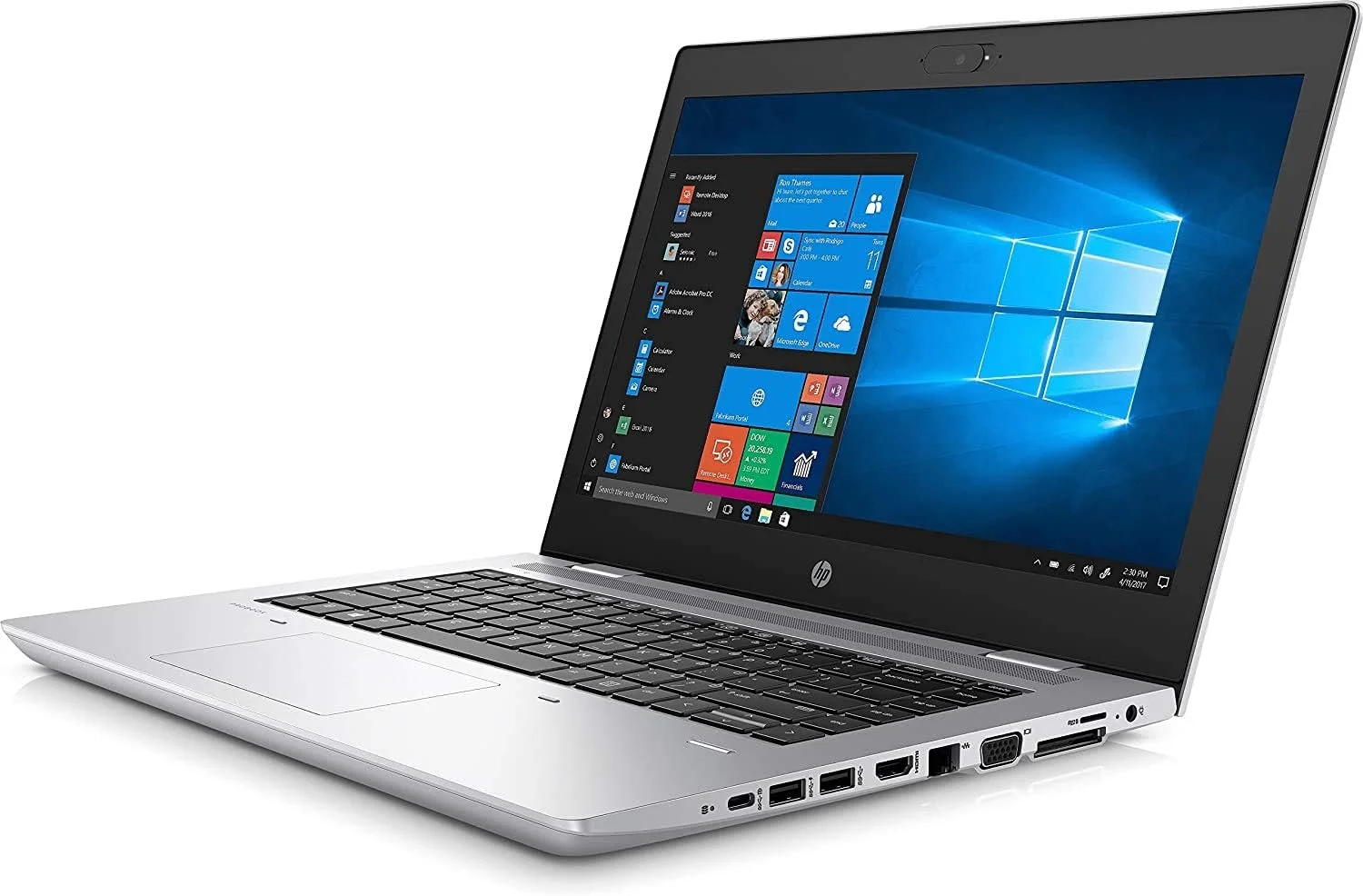 لپ تاپ تجاری HP ProBook 640 G4 (بازسازی شده) | پردازنده اینتل Hexa Core i5 نسل هشتم | 16 گیگابایت رم | 256 گیگابایت SSD | صفحه نمایش 14.1 اینچی غیر لمسی | ویندوز 10 پرو