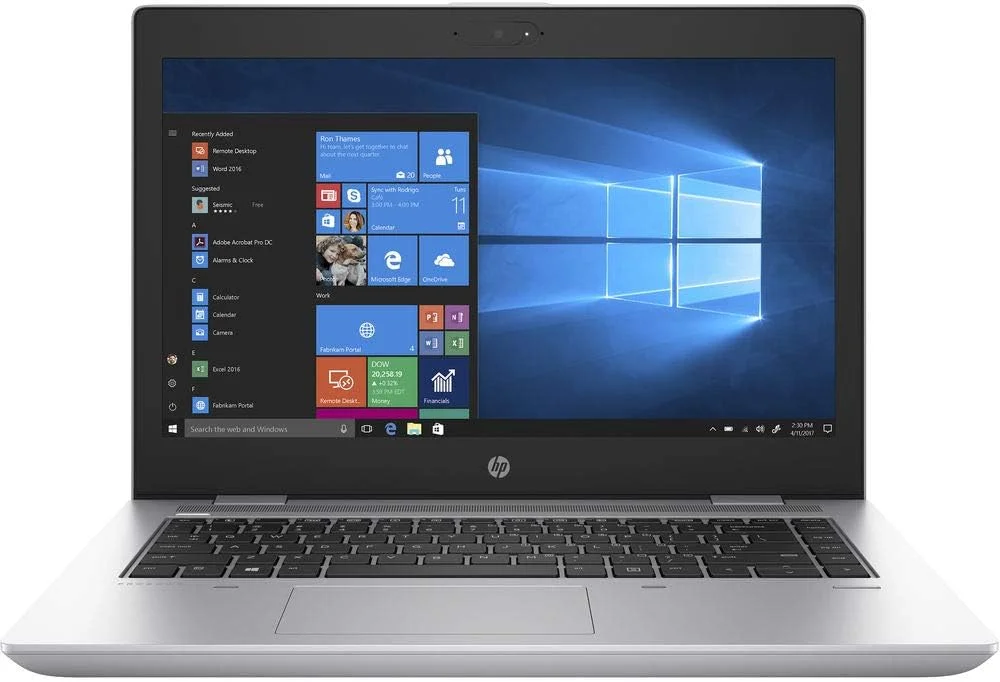 لپ تاپ تجاری HP ProBook 640 G4 (بازسازی شده) | پردازنده اینتل Hexa Core i5 نسل هشتم | 16 گیگابایت رم | 256 گیگابایت SSD | صفحه نمایش 14.1 اینچی غیر لمسی | ویندوز 10 پرو