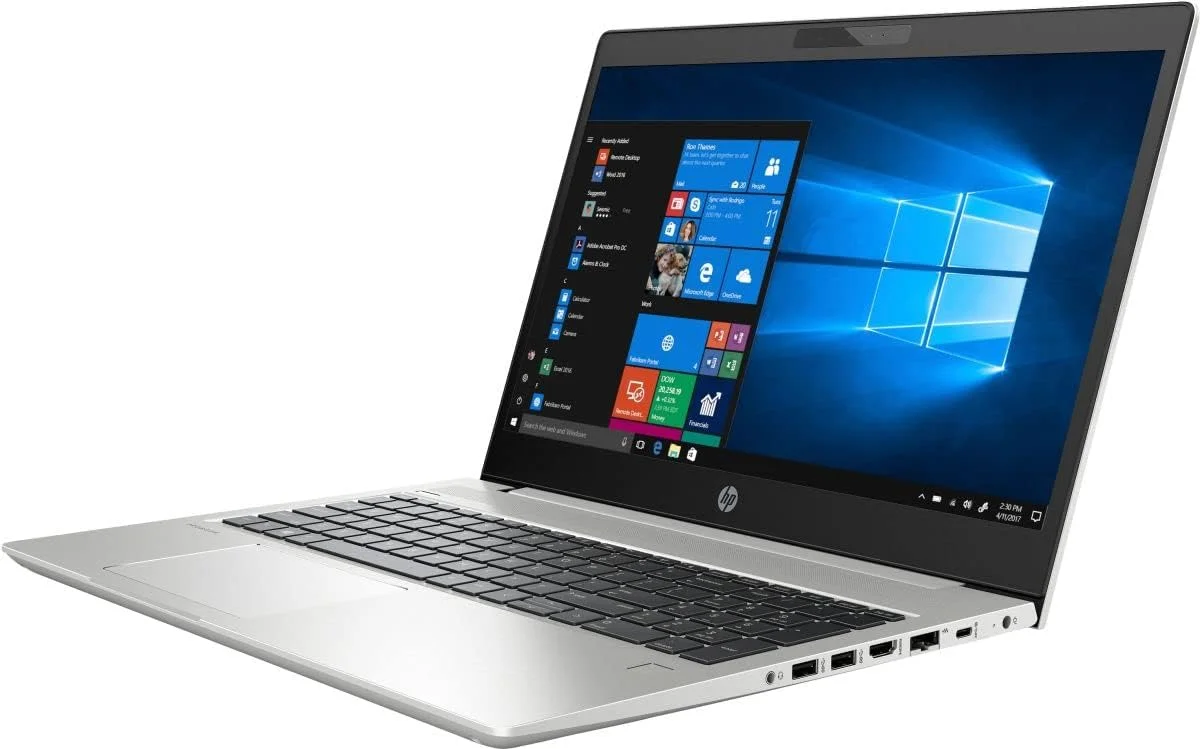 لپ تاپ تجاری HP ProBook 450 G6 Ultrabook (بازسازی شده)، پردازنده Intel Core i5 نسل هشتم، 16 گیگابایت رم DDR4، هارد 512 گیگابایتی SSD، صفحه نمایش 15.6 اینچی، ویندوز 10 پرو