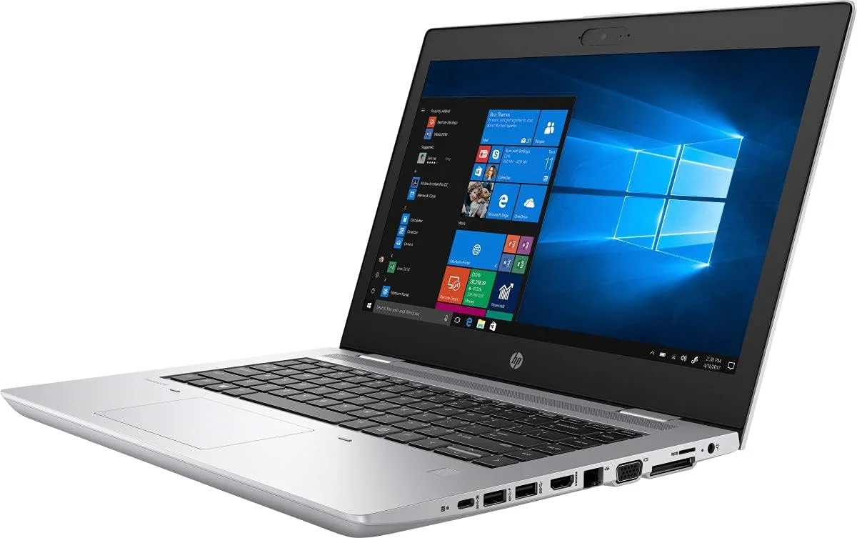 لپ تاپ تجاری HP ProBook 640 G5 (بازسازی شده)، پردازنده Intel Core i5-8365U، رم 16 گیگابایتی DDR4 SODIMM، هارد 512 گیگابایتی SSD M.2، صفحه نمایش 14.1 اینچی، ویندوز 10 پرو لپ تاپ تجاری HP ProBook 640 G5 (بازسازی شده)، پردازنده Intel Core i5-8365U، رم 16 گیگابایتی DDR4 SODIMM، هارد 512 گیگابایتی SSD M.2، صفحه نمایش 14.1 اینچی، ویندوز 10 پرو