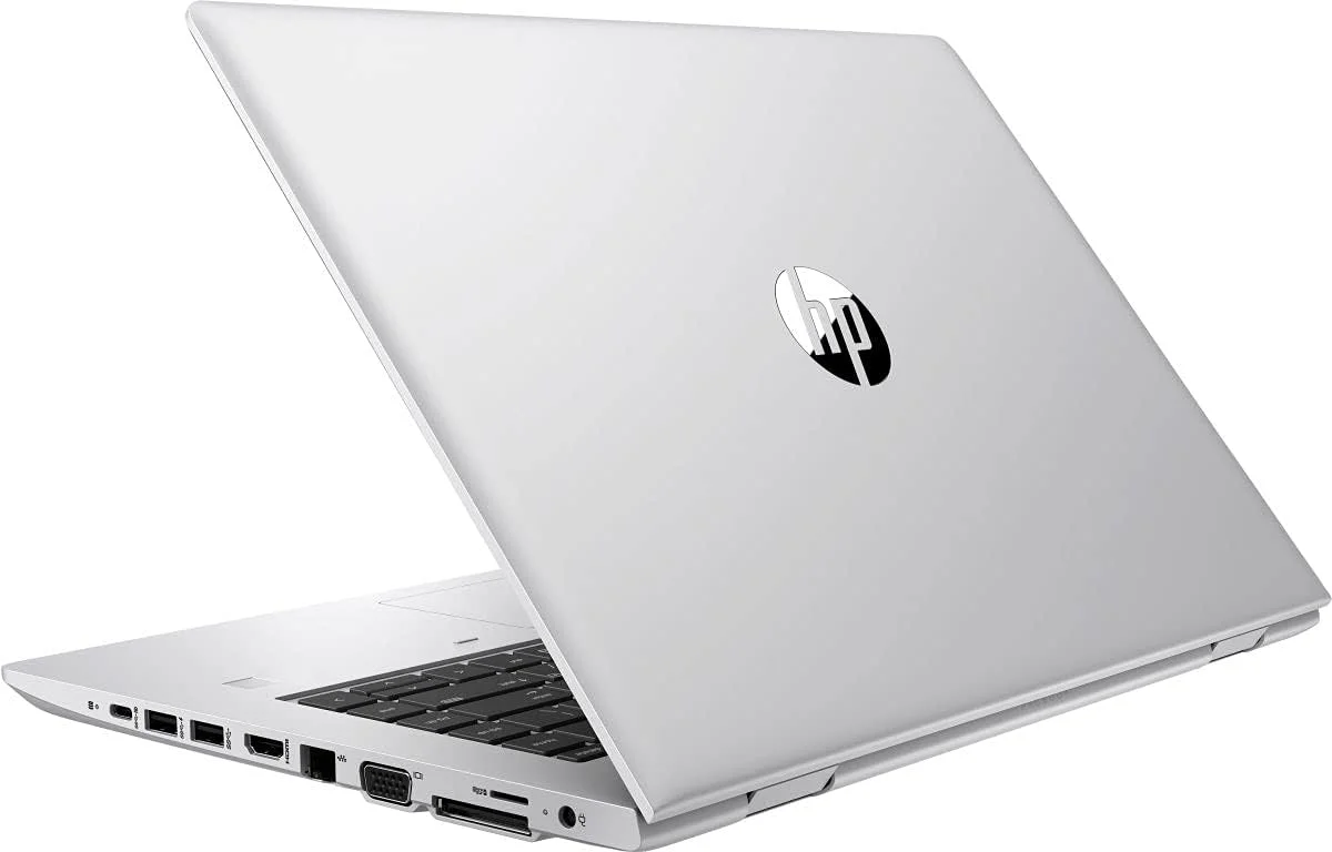 لپ تاپ تجاری HP ProBook 640 G5 (بازسازی شده)، پردازنده Intel Core i5-8365U، رم 16 گیگابایتی DDR4 SODIMM، هارد 512 گیگابایتی SSD M.2، صفحه نمایش 14.1 اینچی، ویندوز 10 پرو لپ تاپ تجاری HP ProBook 640 G5 (بازسازی شده)، پردازنده Intel Core i5-8365U، رم 16 گیگابایتی DDR4 SODIMM، هارد 512 گیگابایتی SSD M.2، صفحه نمایش 14.1 اینچی، ویندوز 10 پرو