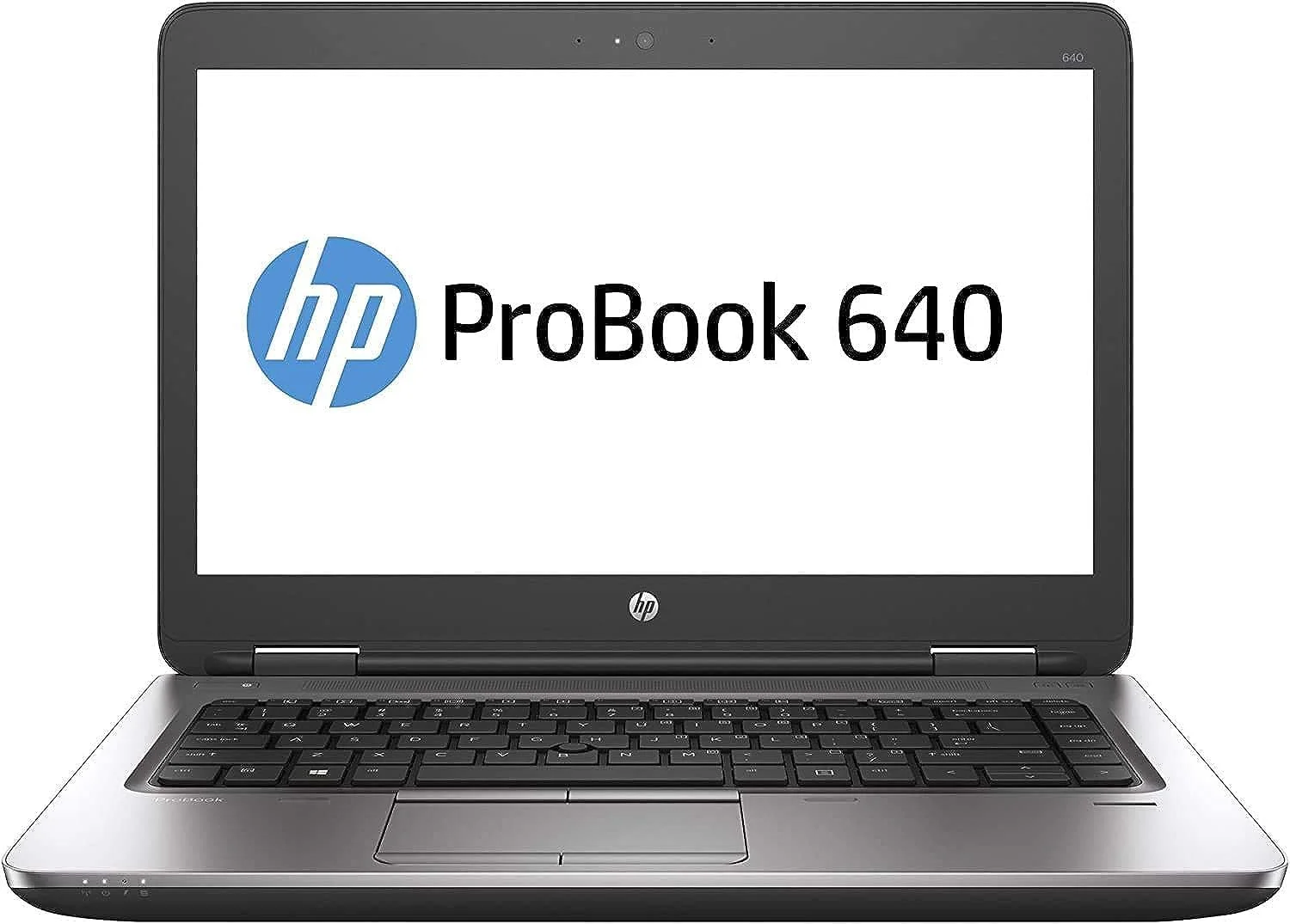 لپ تاپ HP ProBook 640 G2 (بازسازی شده) با پردازنده Intel Core i5-6300U، صفحه نمایش 14 اینچی، 8 گیگابایت رم، 256 گیگابایت SSD و ویندوز 10 Home نصب و فعال شده