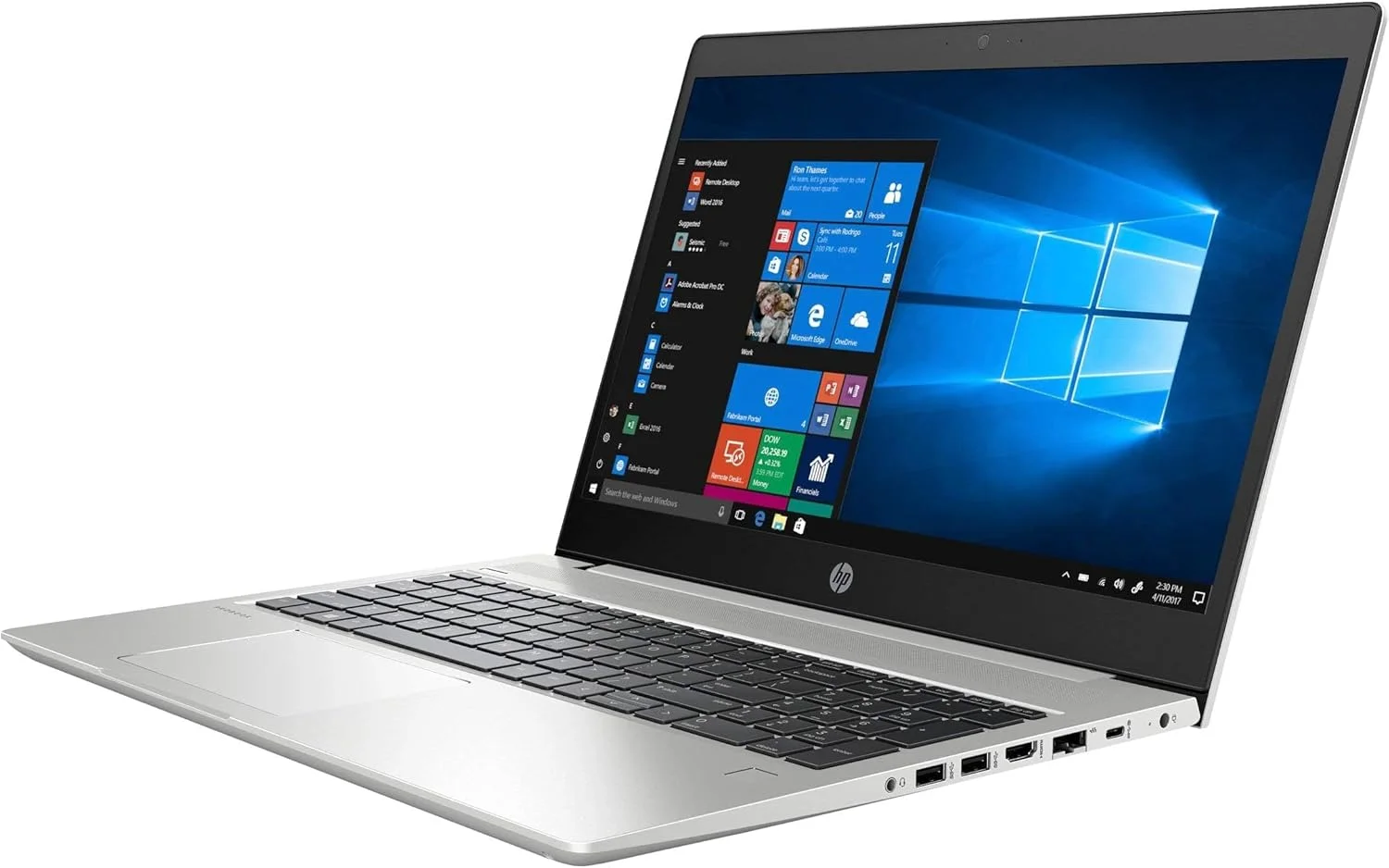 لپ تاپ حرفه ای HP Probook 450 G6 (بازسازی شده) با صفحه نمایش 15.6 اینچی Full HD 1080P، پردازنده Intel Core I5-8265U، رم 16 گیگابایتی، حافظه SSD 512 گیگابایتی، کیبورد با نور پس زمینه، ویندوز 10 پرو