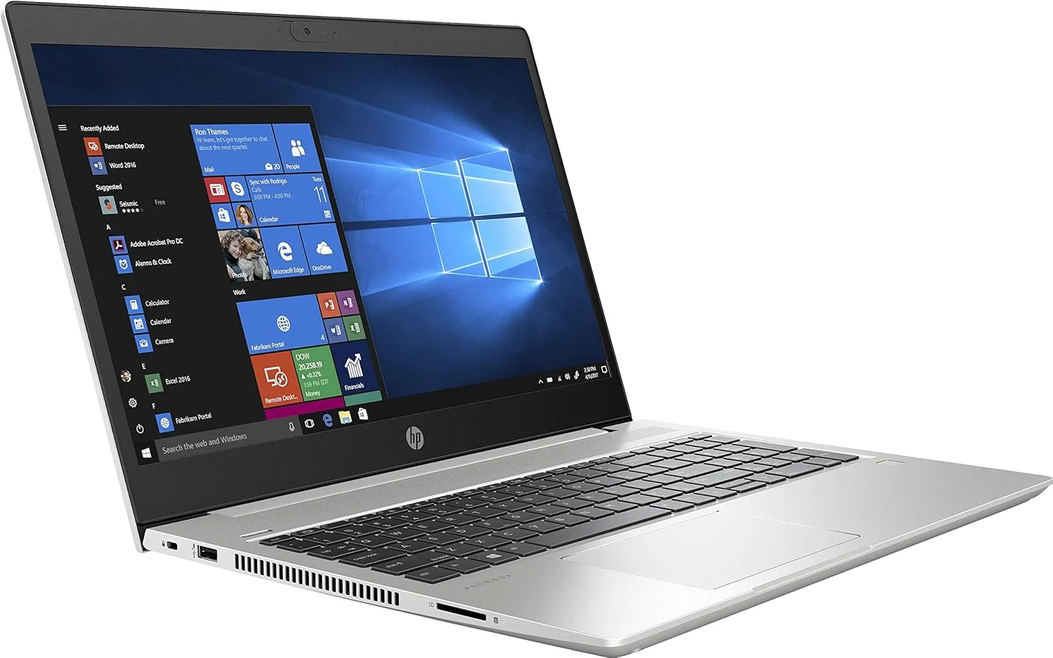لپ تاپ تجاری HP ProBook 440 G7 (بازسازی شده). | پردازنده چهارهسته ای Intel Core i5-10210U تا 4.20 گیگاهرتز | 8 گیگابایت رم | 256 گیگابایت SSD | صفحه نمایش 14.1 اینچی غیر لمسی | ویندوز 10 پرو لپ تاپ تجاری HP ProBook 440 G7 (بازسازی شده). | پردازنده چهارهسته ای Intel Core i5-10210U تا 4.20 گیگاهرتز | 8 گیگابایت رم | 256 گیگابایت SSD | صفحه نمایش 14.1 اینچی غیر لمسی | ویندوز 10 پرو