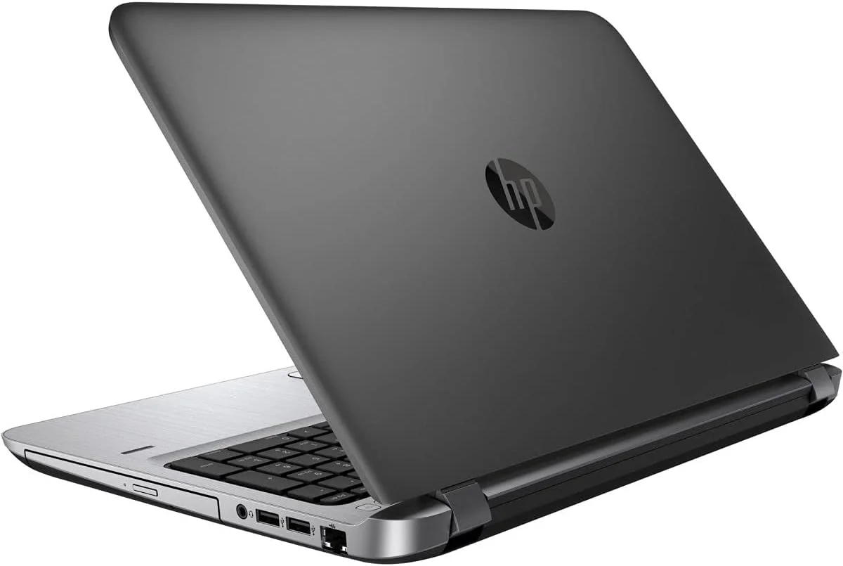 لپ تاپ تجاری HP ProBook 450 G3 Ultrabook، پردازنده Intel Core i5-6200U، رم 8 گیگابایتی DDR4 SODIMM، هارد 256 گیگابایتی SSD 2.5، صفحه نمایش 15.6 اینچی، ویندوز 10 پرو (بازسازی شده) با 15 روز گارانتی طلایی IT-Sizer لپ تاپ تجاری HP ProBook 450 G3 Ultrabook، پردازنده Intel Core i5-6200U، رم 8 گیگابایتی DDR4 SODIMM، هارد 256 گیگابایتی SSD 2.5، صفحه نمایش 15.6 اینچی، ویندوز 10 پرو (بازسازی شده) با 15 روز گارانتی طلایی IT-Sizer