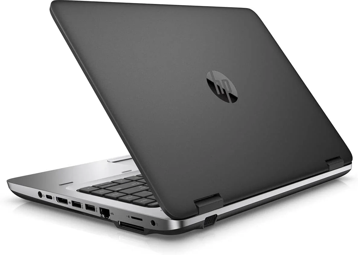 لپ تاپ تجاری HP (بازسازی شده) Intel Core i5-6300U Probook 640 G2 - رم 4 گیگابایت/هارد دیسک 500 گیگابایت SATA 2.5/صفحه نمایش 14 اینچی/ویندوز 10