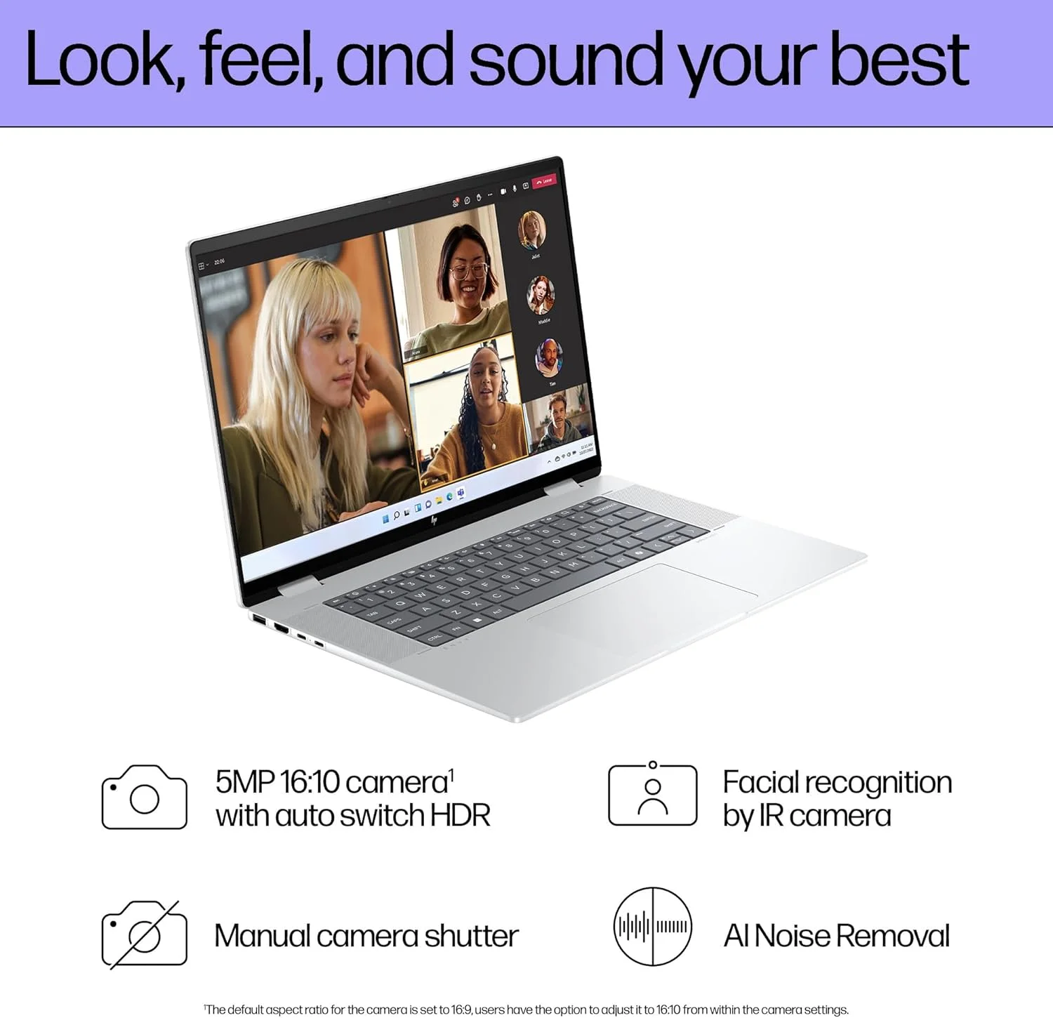 لپ تاپ لمسی 2 در 1 HP Envy x360 (16 اینچ FHD+، Intel Core Ultra 7 155U (> i7-13700H)، 16 گیگابایت رم، 1 ترابایت SSD، قلم) برای تولید کننده، طراح، عکاس، دوربین IR 5 مگاپیکسلی، نور پس زمینه، Win 11 Pro، کامپیوتر هوش مصنوعی 2025 لپ تاپ لمسی 2 در 1 HP Envy x360 (16 اینچ FHD+، Intel Core Ultra 7 155U (> i7-13700H)، 16 گیگابایت رم، 1 ترابایت SSD، قلم) برای تولید کننده، طراح، عکاس، دوربین IR 5 مگاپیکسلی، نور پس زمینه، Win 11 Pro، کامپیوتر هوش مصنوعی 2025