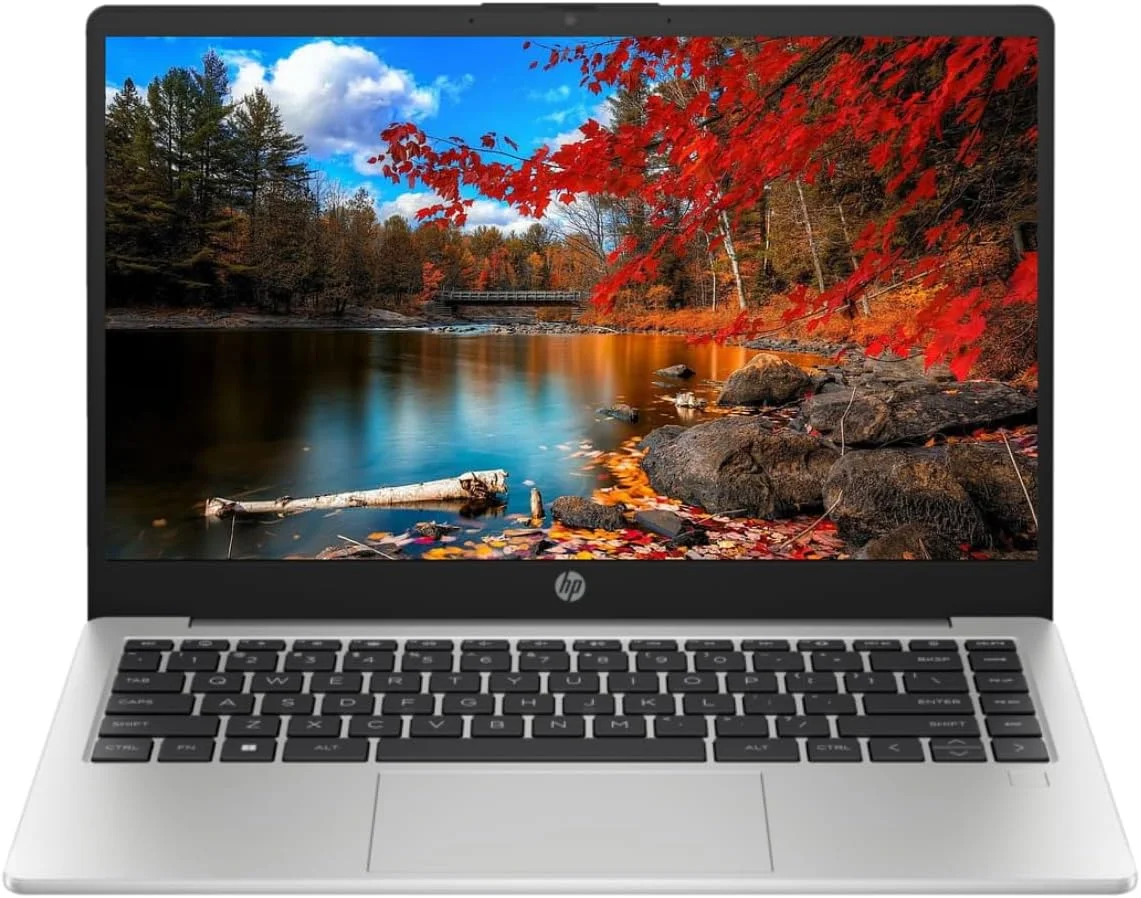 لپ تاپ جدید HP 240 G10 با صفحه نمایش 14 اینچی FHD، پردازنده نسل سیزدهم Intel Core i5-1335U | رم 16 گیگابایتی DDR4 | حافظه SSD NVMe PCIe 1 ترابایتی | گرافیک Intel Iris Xe | حسگر اثر انگشت | کیبورد با نور پس زمینه | ویندوز 11 | ارتقا یافته | نقره ای توربو