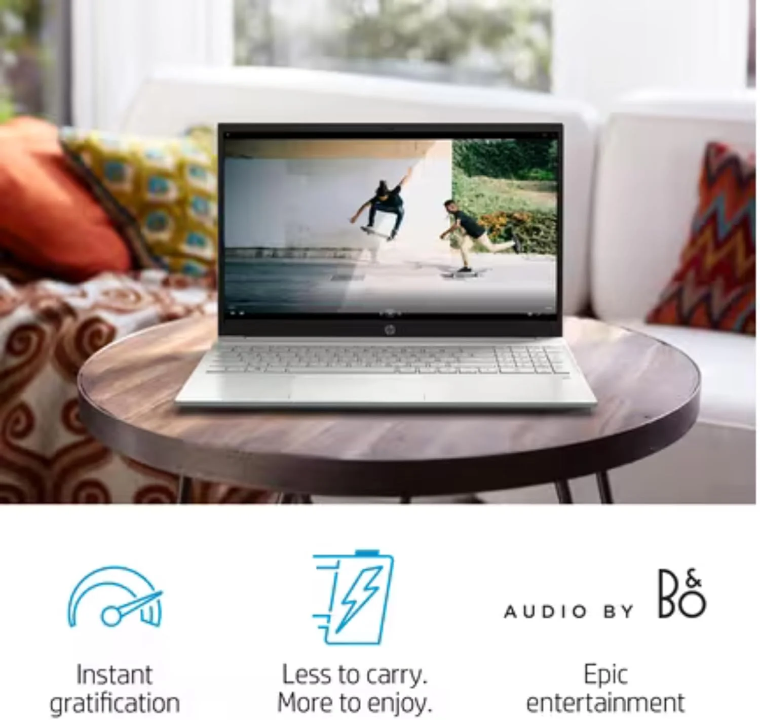 لپ تاپ جدید HP Pavilion 15 مدل 2024 با صفحه نمایش 15.6 اینچی FND (1920x1080)، پردازنده Intel Core i5-1335U | رم 16 گیگابایتی DDR4-3200MHz | حافظه SSD NVMe 512 گیگابایتی | کیبورد با نور پس زمینه | حسگر اثر انگشت | ویندوز 11، نقره ای (ارتقا یافته) لپ تاپ جدید HP Pavilion 15 مدل 2024 با صفحه نمایش 15.6 اینچی FND (1920x1080)، پردازنده Intel Core i5-1335U | رم 16 گیگابایتی DDR4-3200MHz | حافظه SSD NVMe 512 گیگابایتی | کیبورد با نور پس زمینه | حسگر اثر انگشت | ویندوز 11، نقره ای (ارتقا یافته)