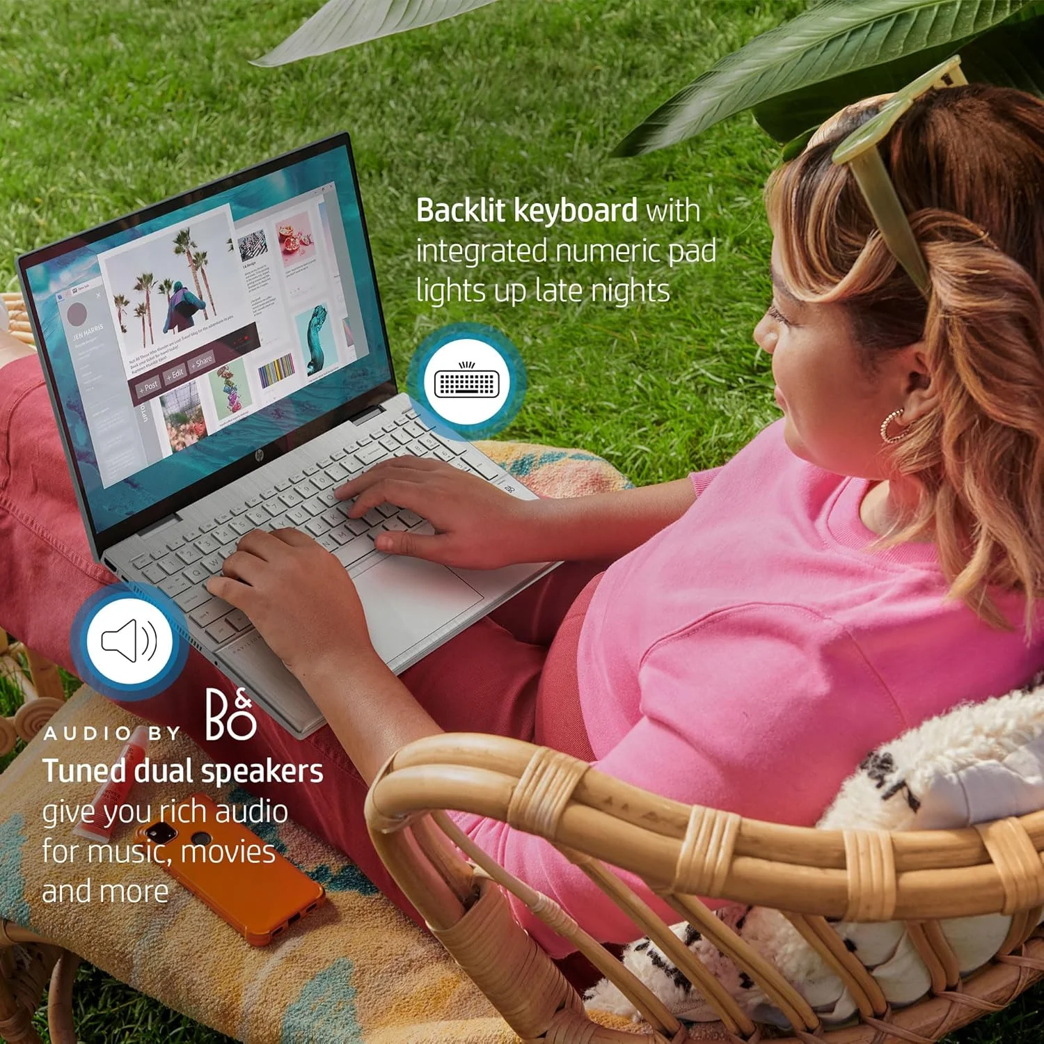 لپ تاپ تبدیل شونده HP Pavilion x360، پردازنده Intel Core i5-1235U، گرافیک Intel Iris Xe، حافظه رم 12 گیگابایتی، سیستم عامل Windows 11 Home، (15-er1010nr، نقره ای طبیعی) لپ تاپ تبدیل شونده HP Pavilion x360، پردازنده Intel Core i5-1235U، گرافیک Intel Iris Xe، حافظه رم 12 گیگابایتی، سیستم عامل Windows 11 Home، (15-er1010nr، نقره ای طبیعی)