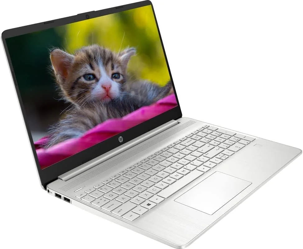 لپ تاپ 15.6 اینچی HP با کیفیت FHD، پردازنده نسل 11 اینتل Core i5-1135G7 (بهتر از Intel i7-1065G7)، رم 16 گیگابایتی، SSD PCIe 1 ترابایتی، گرافیک Intel Iris X، وب کم HD، HDMI، بلوتوث، ویندوز 10، نقره ای، کارت USB 32 گیگابایتی (ارتقا یافته) لپ تاپ 15.6 اینچی HP با کیفیت FHD، پردازنده نسل 11 اینتل Core i5-1135G7 (بهتر از Intel i7-1065G7)، رم 16 گیگابایتی، SSD PCIe 1 ترابایتی، گرافیک Intel Iris X، وب کم HD، HDMI، بلوتوث، ویندوز 10، نقره ای، کارت USB 32 گیگابایتی (ارتقا یافته)