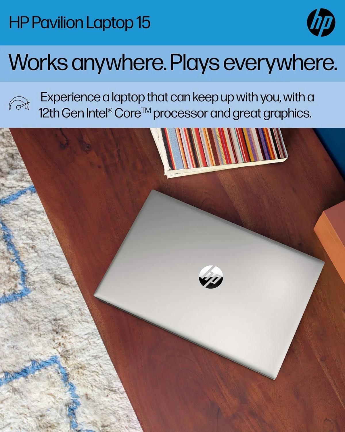 لپ تاپ HP Pavilion 15، پردازنده نسل دوازدهم Intel Core i7-1255U، رم 16 گیگابایتی، SSD 512 گیگابایتی، صفحه نمایش 15.6 اینچی Full HD، ویندوز 11 پرو، حسگر اثر انگشت، Wi-Fi و بلوتوث، وب کم HD (15-eg2025nr 2022) لپ تاپ HP Pavilion 15، پردازنده نسل دوازدهم Intel Core i7-1255U، رم 16 گیگابایتی، SSD 512 گیگابایتی، صفحه نمایش 15.6 اینچی Full HD، ویندوز 11 پرو، حسگر اثر انگشت، Wi-Fi و بلوتوث، وب کم HD (15-eg2025nr 2022)