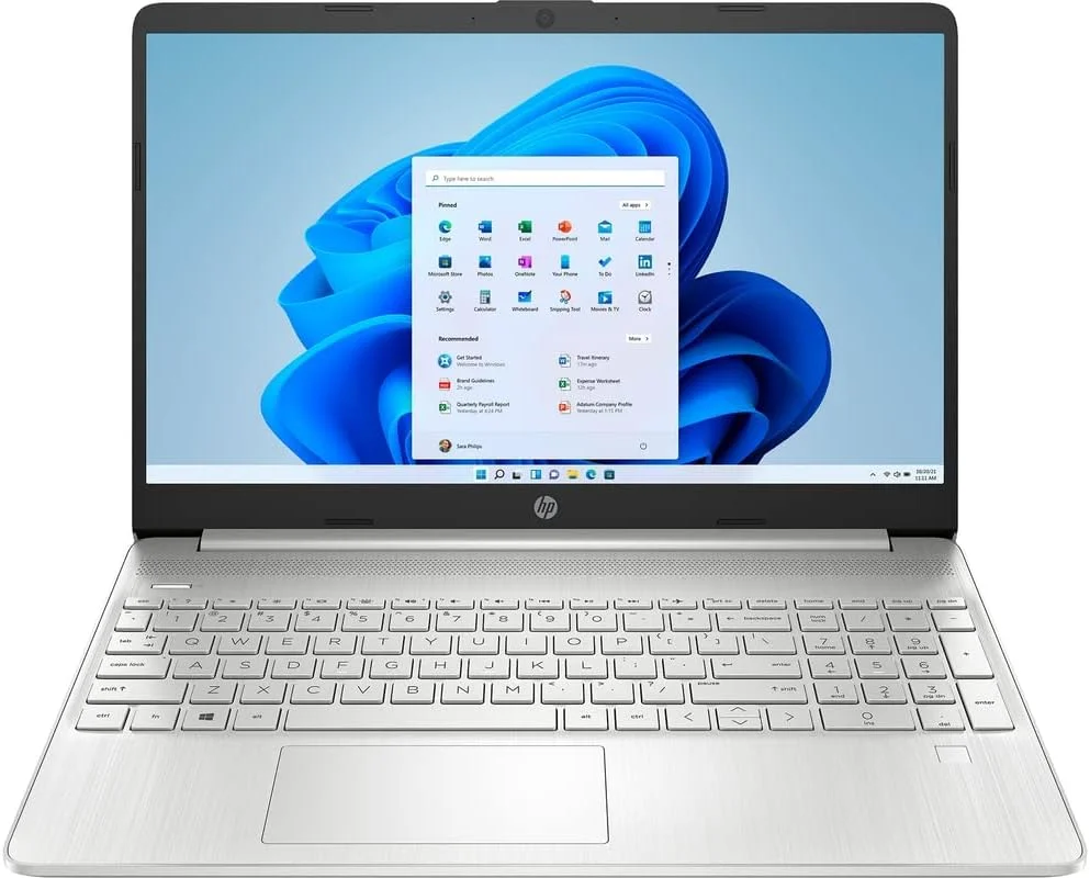 لپ تاپ 15.6 اینچی HP با کیفیت FHD، پردازنده نسل 11 اینتل Core i5-1135G7 (بهتر از Intel i7-1065G7)، رم 16 گیگابایتی، SSD PCIe 1 ترابایتی، گرافیک Intel Iris X، وب کم HD، HDMI، بلوتوث، ویندوز 10، نقره ای، کارت USB 32 گیگابایتی (ارتقا یافته) لپ تاپ 15.6 اینچی HP با کیفیت FHD، پردازنده نسل 11 اینتل Core i5-1135G7 (بهتر از Intel i7-1065G7)، رم 16 گیگابایتی، SSD PCIe 1 ترابایتی، گرافیک Intel Iris X، وب کم HD، HDMI، بلوتوث، ویندوز 10، نقره ای، کارت USB 32 گیگابایتی (ارتقا یافته)
