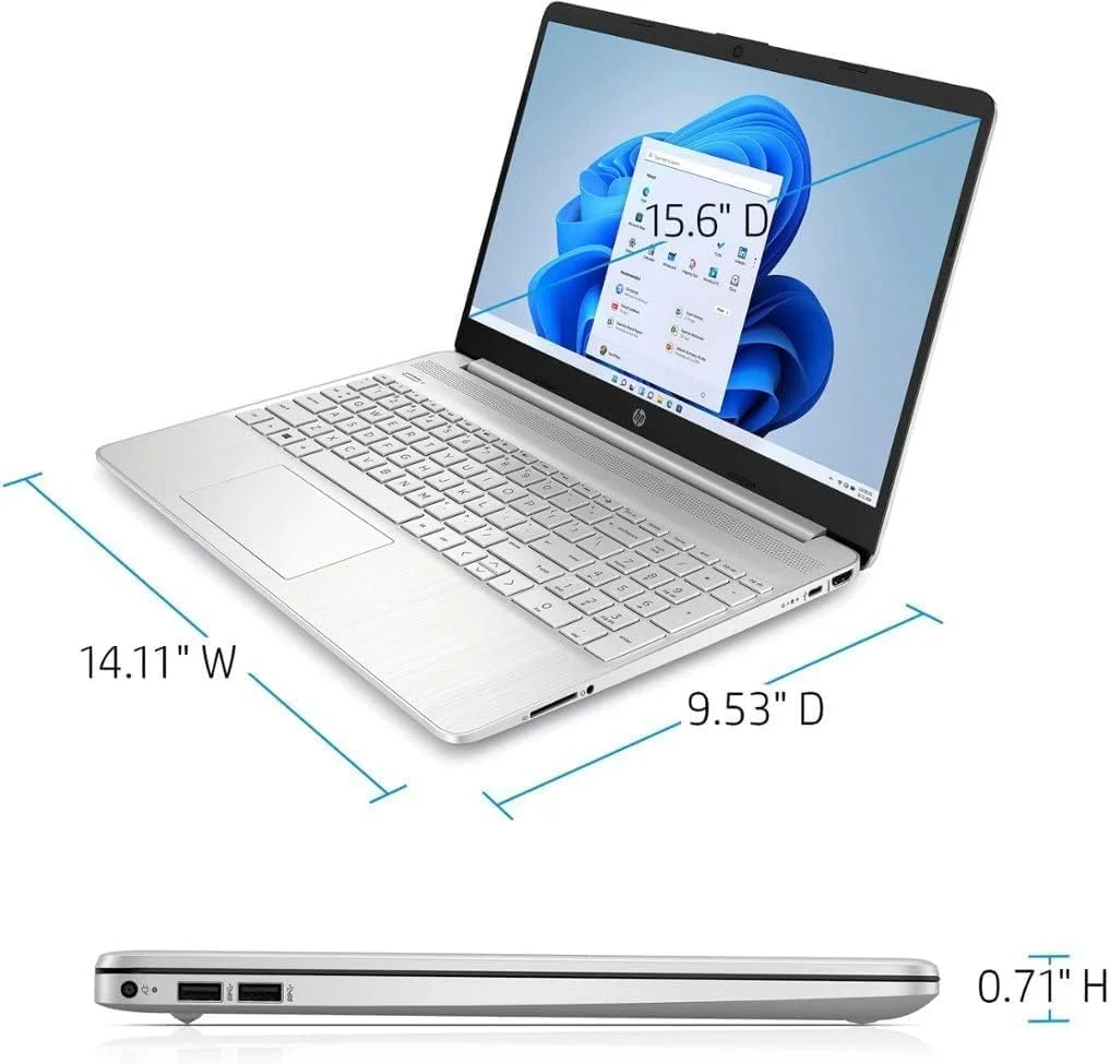 لپ تاپ لمسی پرچمدار HP با صفحه نمایش 15.6 اینچی HD، پردازنده Intel Core i5-1155G7 (بهتر از i7-1065G7)، رم 16 گیگابایتی - 1 ترابایت SSD PCle، گرافیک Intel Iris Xe، صفحه کلید عددی، بلوتوث 5، ویندوز 11 هوم، نقره ای لپ تاپ لمسی پرچمدار HP با صفحه نمایش 15.6 اینچی HD، پردازنده Intel Core i5-1155G7 (بهتر از i7-1065G7)، رم 16 گیگابایتی - 1 ترابایت SSD PCle، گرافیک Intel Iris Xe، صفحه کلید عددی، بلوتوث 5، ویندوز 11 هوم، نقره ای