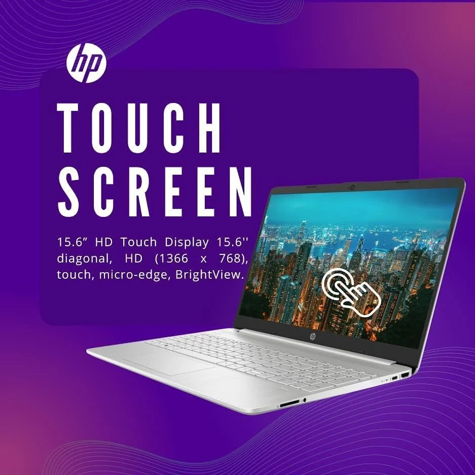 لپ تاپ لمسی پرچمدار HP با صفحه نمایش 15.6 اینچی HD، پردازنده Intel Core i5-1155G7 (بهتر از i7-1065G7)، رم 16 گیگابایتی - 1 ترابایت SSD PCle، گرافیک Intel Iris Xe، صفحه کلید عددی، بلوتوث 5، ویندوز 11 هوم، نقره ای لپ تاپ لمسی پرچمدار HP با صفحه نمایش 15.6 اینچی HD، پردازنده Intel Core i5-1155G7 (بهتر از i7-1065G7)، رم 16 گیگابایتی - 1 ترابایت SSD PCle، گرافیک Intel Iris Xe، صفحه کلید عددی، بلوتوث 5، ویندوز 11 هوم، نقره ای