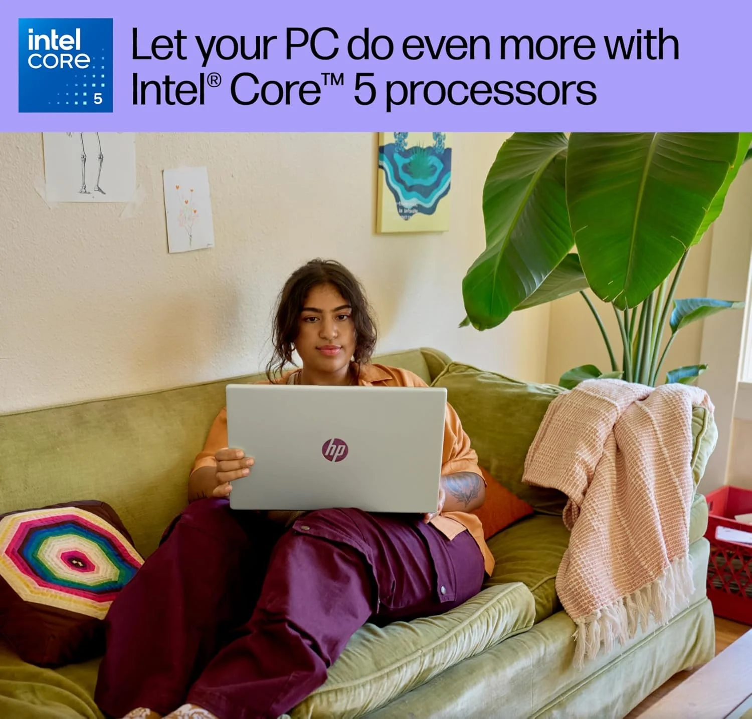 لپ تاپ لمسی 15.6 اینچی HP، پردازنده Intel Core 5 120U، نمایشگر FHD (1920 x 1200)، Wi-Fi 6، وب کم، Windows 11 Pro Copilot، به همراه Office 365 (16 گیگابایت رم | 1 ترابایت PCIe SSD)