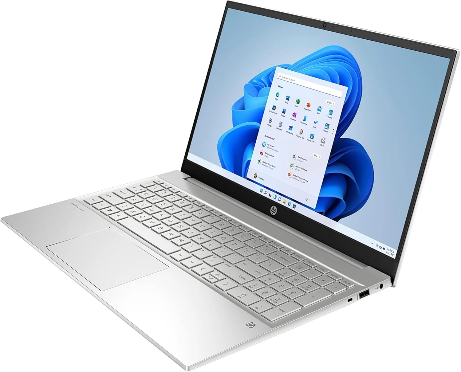 لپ تاپ تجاری HP Pavilion 15 مدل 2023 با صفحه نمایش 15.6 اینچی FHD، پردازنده نسل دوازدهم اینتل 10 هسته ای i7-1255U، رم 32 گیگابایتی DDR4، حافظه SSD 1 ترابایتی PCIe، وای فای 6، بلوتوث 5.2، رنگ نقره ای طبیعی، ویندوز 11 پرو، کابل افزایش طول USB 3.0 (ارتقا یافته) لپ تاپ تجاری HP Pavilion 15 مدل 2023 با صفحه نمایش 15.6 اینچی FHD، پردازنده نسل دوازدهم اینتل 10 هسته ای i7-1255U، رم 32 گیگابایتی DDR4، حافظه SSD 1 ترابایتی PCIe، وای فای 6، بلوتوث 5.2، رنگ نقره ای طبیعی، ویندوز 11 پرو، کابل افزایش طول USB 3.0 (ارتقا یافته)