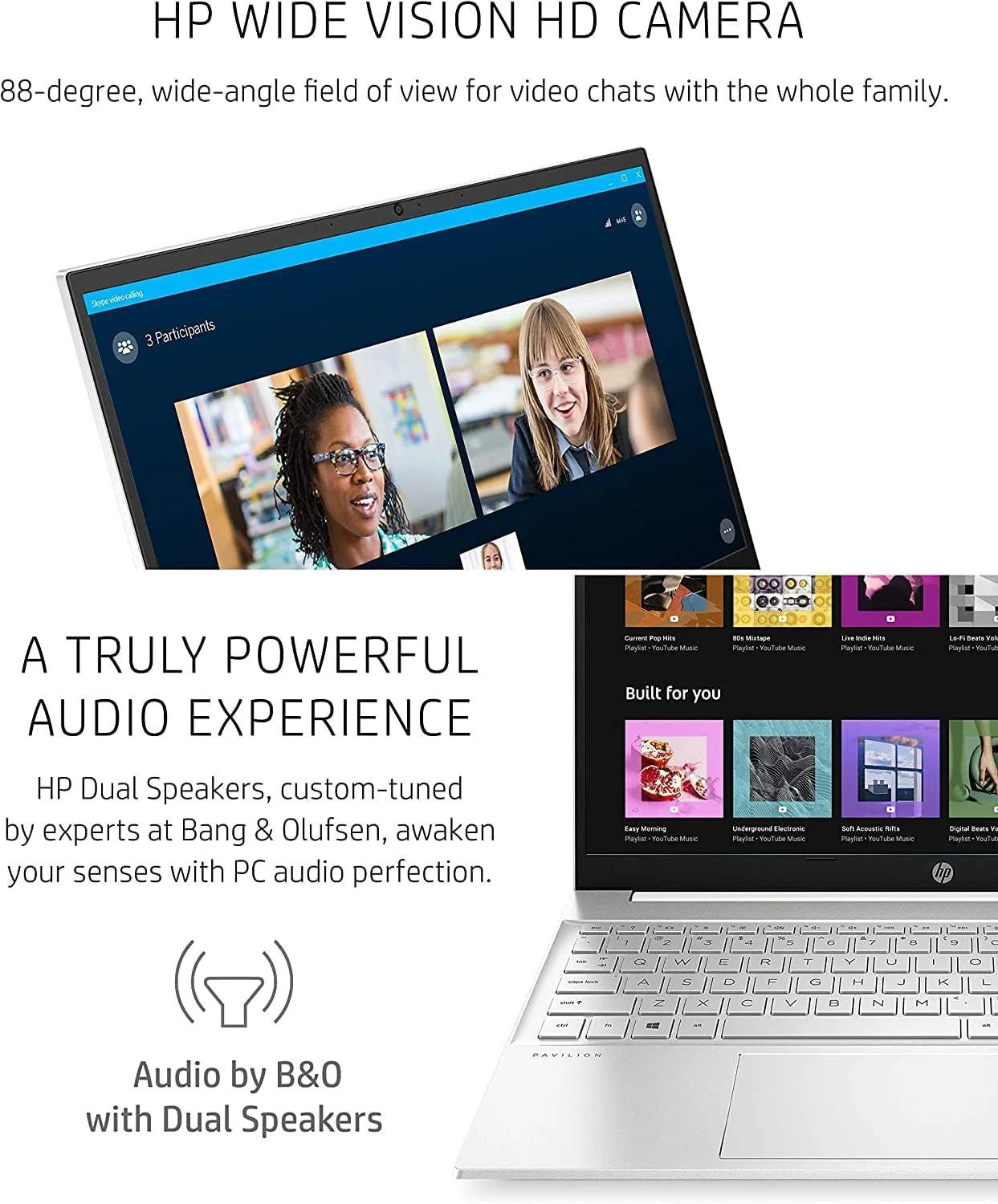 لپ تاپ لمسی 15.6 اینچی HP Pavilion - پردازنده 10 هسته ای نسل سیزدهم Intel Core i5-1335U - 1080p - رم 32 گیگابایتی - SSD PCIe 1 ترابایتی - ویندوز 11 - گرافیک Intel® Iris® Xe - همراه با کابل HDMI (ارتقا یافته)