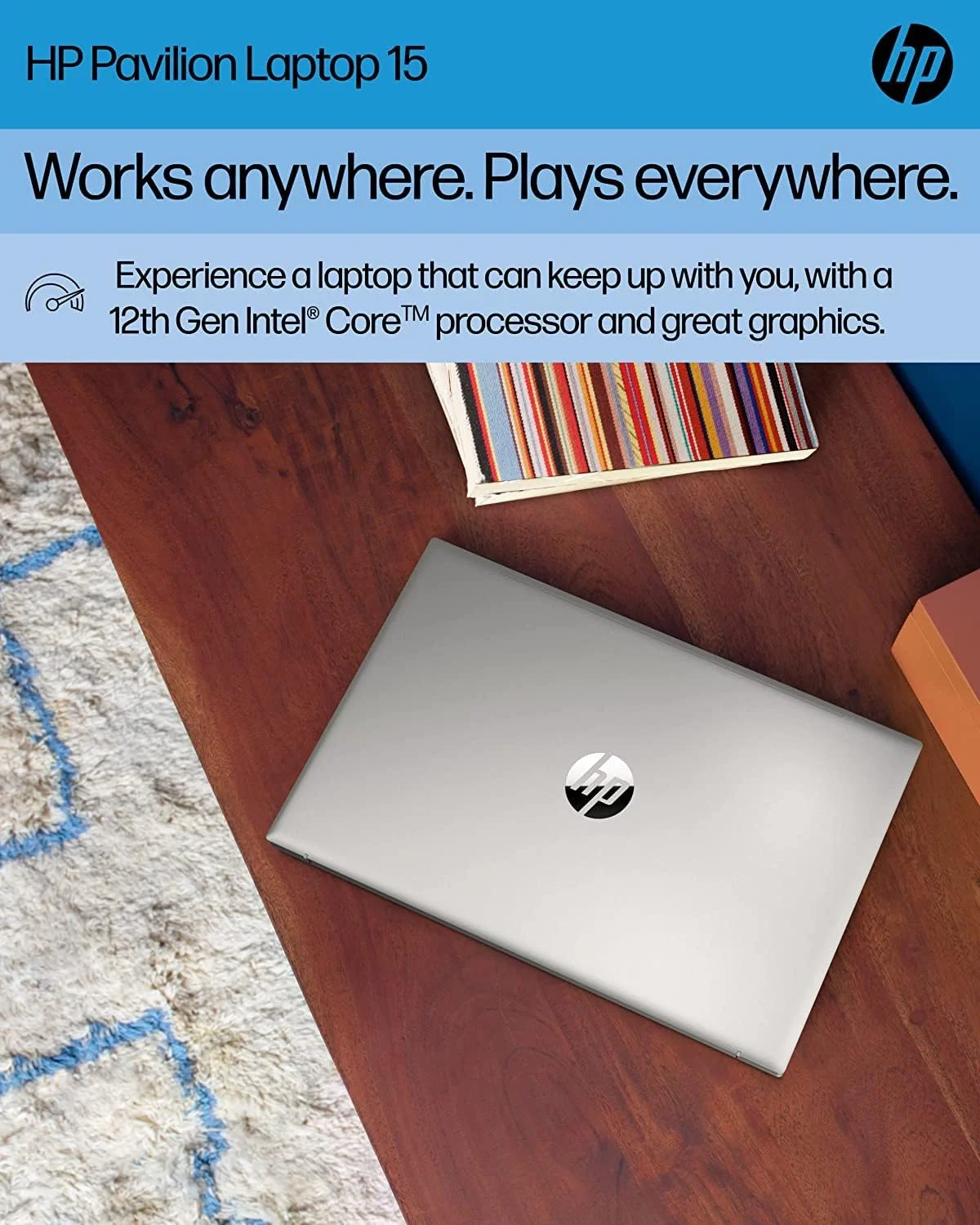 لپ تاپ لمسی 15.6 اینچی HP Pavilion - پردازنده 10 هسته ای نسل سیزدهم Intel Core i5-1335U - 1080p - رم 32 گیگابایتی - SSD PCIe 1 ترابایتی - ویندوز 11 - گرافیک Intel® Iris® Xe - همراه با کابل HDMI (ارتقا یافته)
