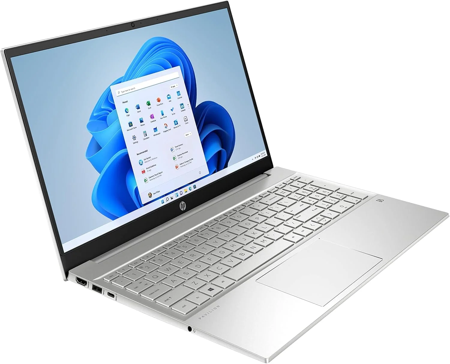 لپ تاپ تجاری HP Pavilion 15 مدل 2023 با صفحه نمایش 15.6 اینچی FHD، پردازنده نسل دوازدهم اینتل 10 هسته ای i7-1255U، رم 32 گیگابایتی DDR4، حافظه SSD 1 ترابایتی PCIe، وای فای 6، بلوتوث 5.2، رنگ نقره ای طبیعی، ویندوز 11 پرو، کابل افزایش طول USB 3.0 (ارتقا یافته) لپ تاپ تجاری HP Pavilion 15 مدل 2023 با صفحه نمایش 15.6 اینچی FHD، پردازنده نسل دوازدهم اینتل 10 هسته ای i7-1255U، رم 32 گیگابایتی DDR4، حافظه SSD 1 ترابایتی PCIe، وای فای 6، بلوتوث 5.2، رنگ نقره ای طبیعی، ویندوز 11 پرو، کابل افزایش طول USB 3.0 (ارتقا یافته)