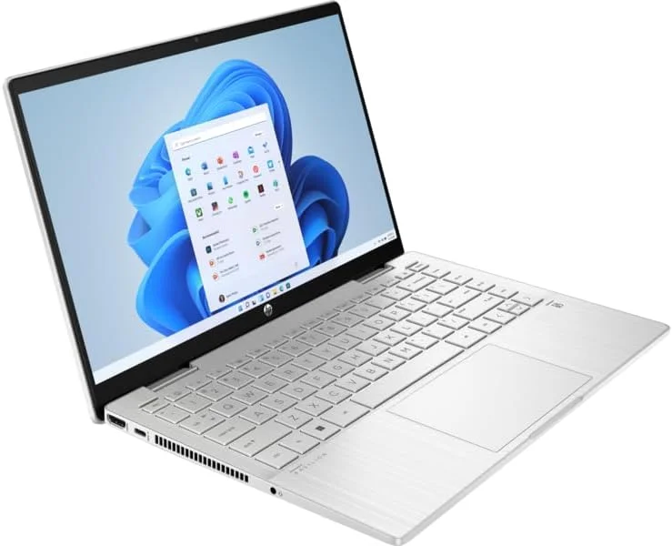لپ تاپ 2 در 1 اچ پی پاویلیون X360 14 با صفحه نمایش لمسی 14 اینچی Full HD LED - پردازنده Intel Core i5-1335U - گرافیک Intel Iris Xe - رم 8 گیگابایتی DDR4 - حافظه SSD NVMe 512 گیگابایتی - نور پس زمینه - ویندوز 11 - نقره ای لپ تاپ 2 در 1 اچ پی پاویلیون X360 14 با صفحه نمایش لمسی 14 اینچی Full HD LED - پردازنده Intel Core i5-1335U - گرافیک Intel Iris Xe - رم 8 گیگابایتی DDR4 - حافظه SSD NVMe 512 گیگابایتی - نور پس زمینه - ویندوز 11 - نقره ای