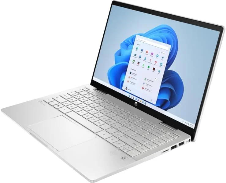 لپ تاپ 2 در 1 اچ پی پاویلیون X360 14 با صفحه نمایش لمسی 14 اینچی Full HD LED - پردازنده Intel Core i5-1335U - گرافیک Intel Iris Xe - رم 8 گیگابایتی DDR4 - حافظه SSD NVMe 512 گیگابایتی - نور پس زمینه - ویندوز 11 - نقره ای لپ تاپ 2 در 1 اچ پی پاویلیون X360 14 با صفحه نمایش لمسی 14 اینچی Full HD LED - پردازنده Intel Core i5-1335U - گرافیک Intel Iris Xe - رم 8 گیگابایتی DDR4 - حافظه SSD NVMe 512 گیگابایتی - نور پس زمینه - ویندوز 11 - نقره ای