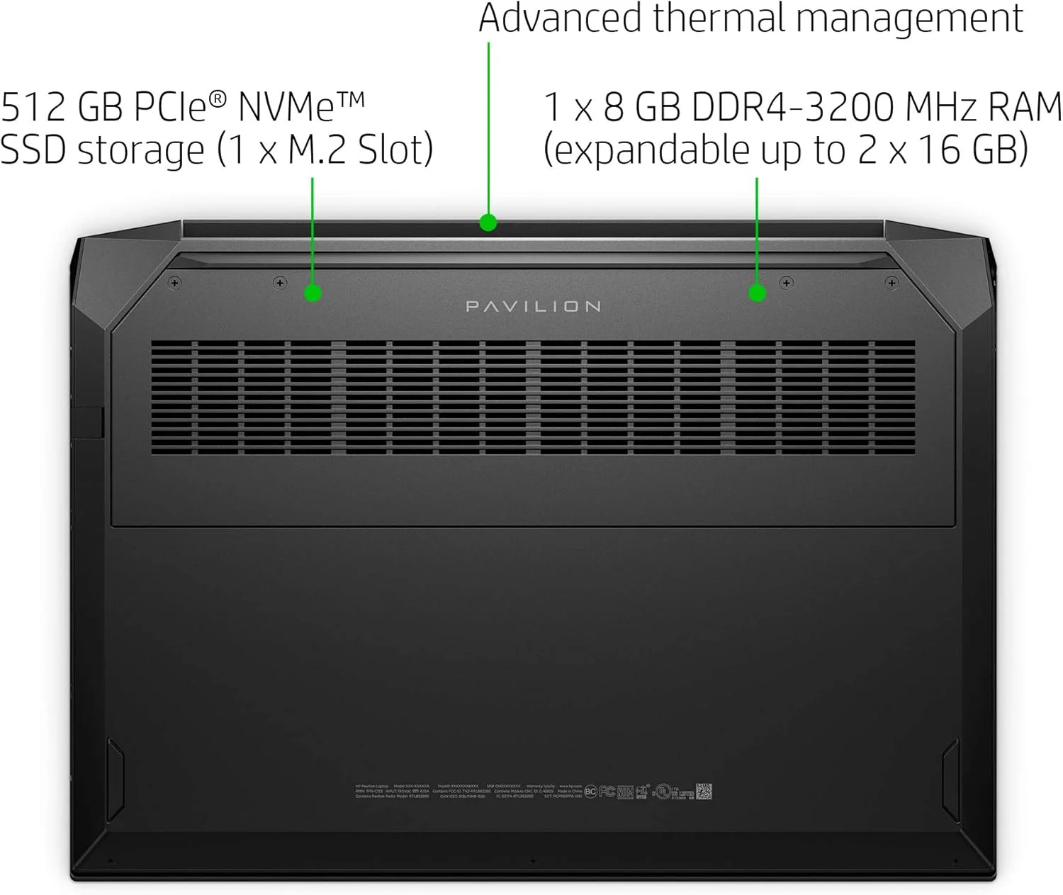 لپ تاپ گیمینگ HP Pavilion 15، کارت گرافیک NVIDIA GeForce GTX 1650، پردازنده AMD Ryzen 5 4600H، رم 8 گیگابایتی DDR4، حافظه SSD 512 گیگابایتی PCIe NVMe، صفحه نمایش 15.6 اینچی Full HD، ویندوز 10 Home، کیبورد با نور پس زمینه (مدل 15-ec1010nr، 2020) لپ تاپ گیمینگ HP Pavilion 15، کارت گرافیک NVIDIA GeForce GTX 1650، پردازنده AMD Ryzen 5 4600H، رم 8 گیگابایتی DDR4، حافظه SSD 512 گیگابایتی PCIe NVMe، صفحه نمایش 15.6 اینچی Full HD، ویندوز 10 Home، کیبورد با نور پس زمینه (مدل 15-ec1010nr، 2020)
