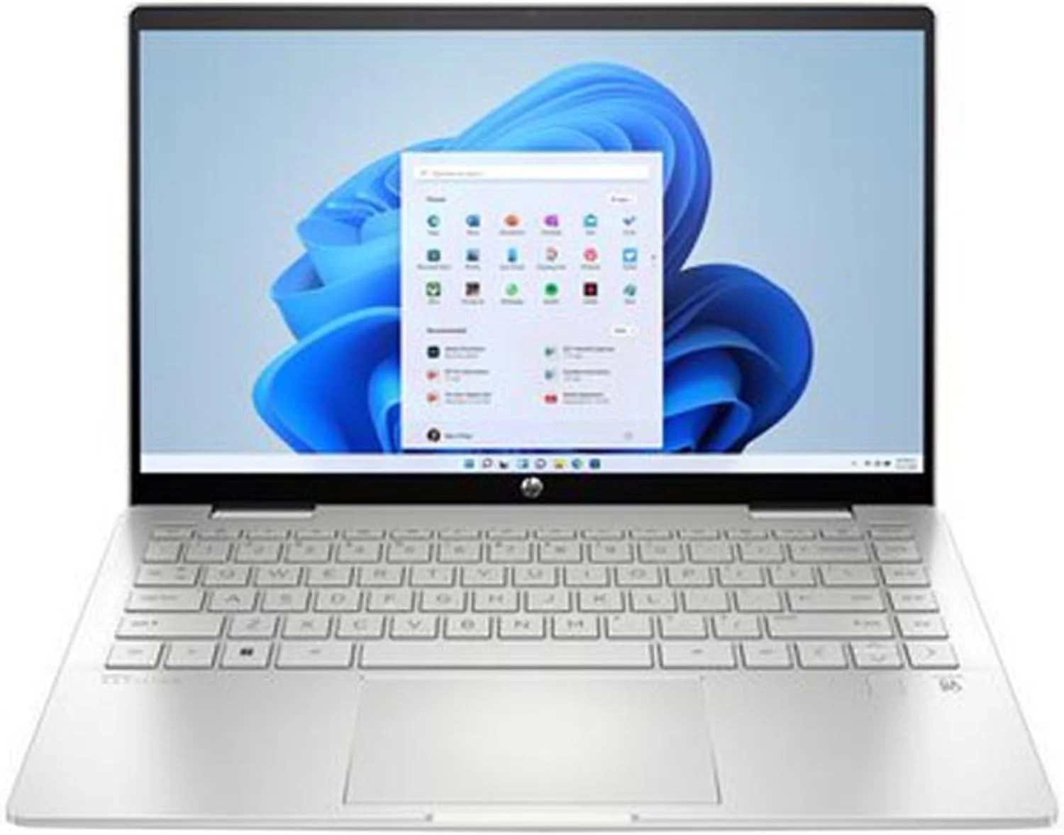 لپ تاپ HP Pavilion x360، پردازنده Intel Core i7-1255U، رم 16 گیگابایت، SSD 1 ترابایت، گرافیک Intel Iris Xe، صفحه نمایش لمسی 14 اینچی FHD، ویندوز 11 Home، کیبورد انگلیسی و عربی، نقره ای طبیعی، نسخه خاورمیانه