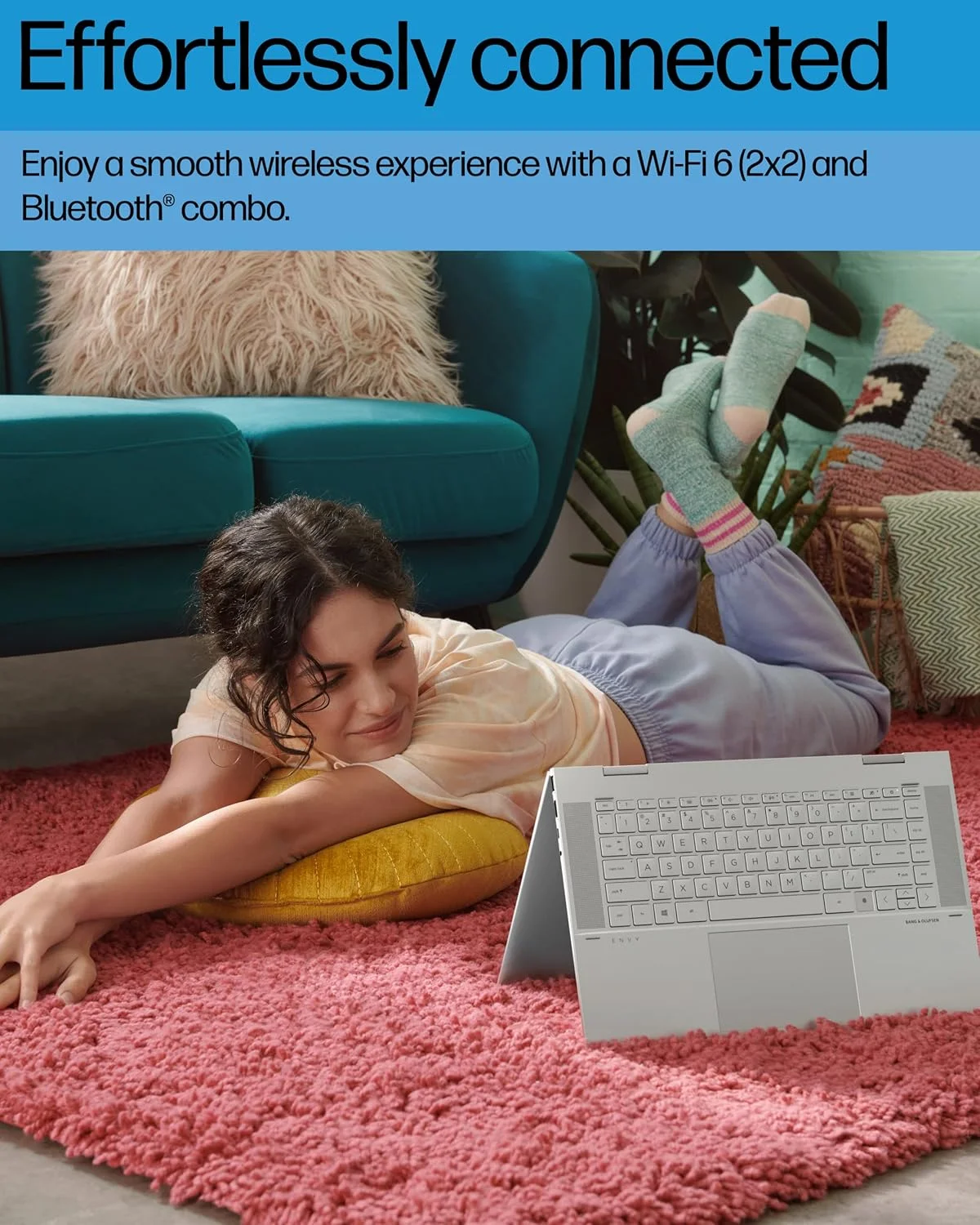 لپ تاپ 15 اینچی HP Envy x360 Convertible، پردازنده Intel Core i7-1260P، گرافیک Intel Iris Xe، رم 16 گیگابایتی، SSD 1 ترابایتی، ویندوز 11 هوم (15-es2026nr، آلومینیوم نقره ای طبیعی) لپ تاپ 15 اینچی HP Envy x360 Convertible، پردازنده Intel Core i7-1260P، گرافیک Intel Iris Xe، رم 16 گیگابایتی، SSD 1 ترابایتی، ویندوز 11 هوم (15-es2026nr، آلومینیوم نقره ای طبیعی)