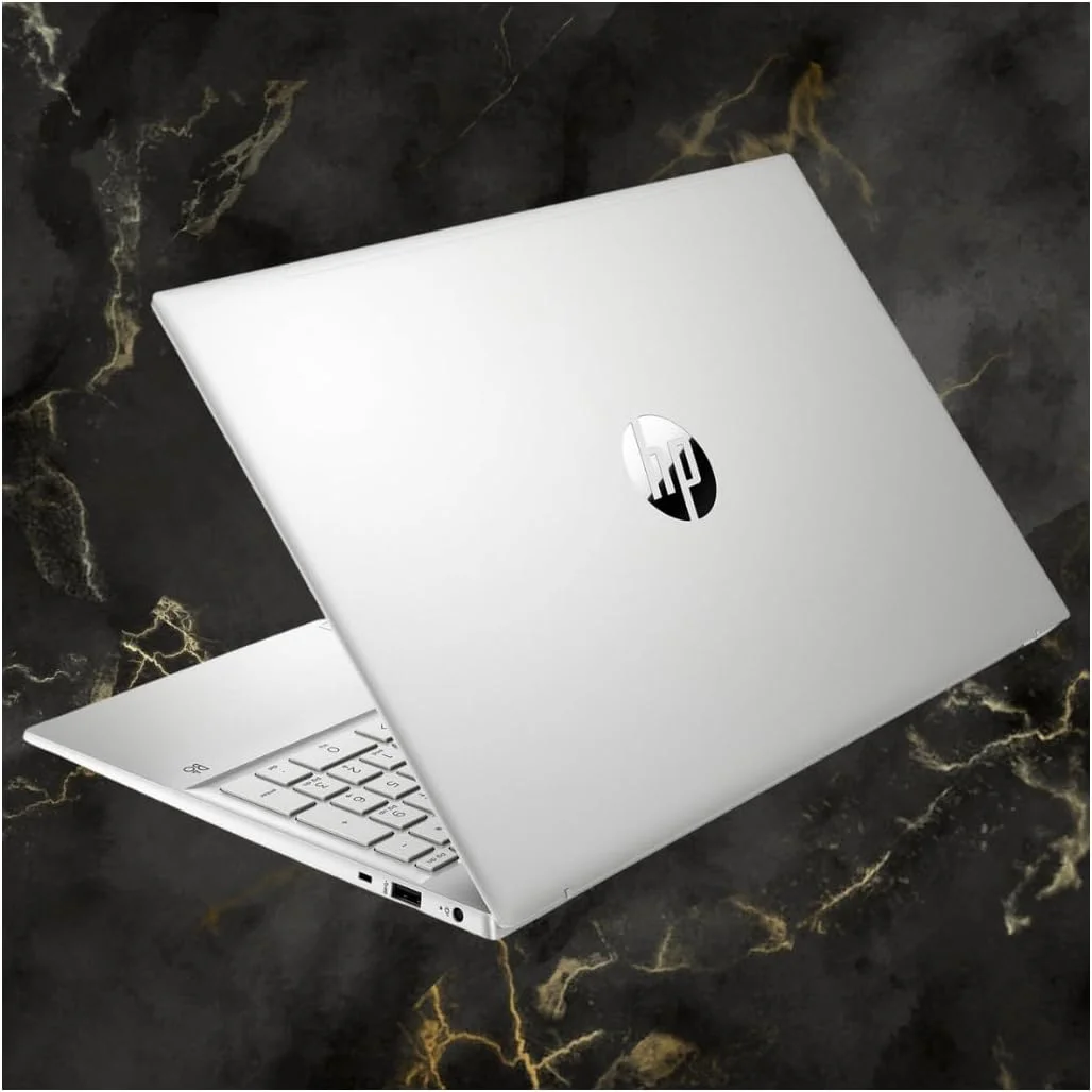 لپ تاپ جدید HP Pavilion 2023، صفحه نمایش لمسی 15.6 اینچی FHD، پردازنده نسل سیزدهم Intel Core i7-1355U، رم 16 گیگابایتی، SSD PCIe 1 ترابایتی، وب کم، صفحه کلید با نور پس زمینه، Wi-Fi 6، ویندوز 11 Home، نقره ای (ارتقا یافته)