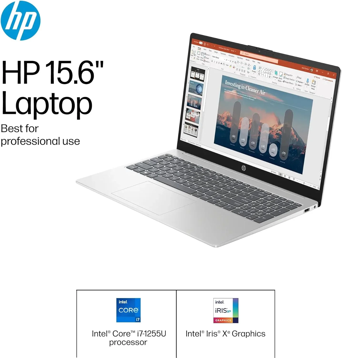 لپ تاپ لمسی HP Pavilion - لپ تاپ تجاری اینتل i7-1255U بهتر از i9-8950HK - صفحه نمایش 15.6 اینچی FHD - رم 32 گیگابایتی - SSD PCIe 1 ترابایتی - گرافیک Intel Iris Xe - همراه با ماوس لپ تاپ لمسی HP Pavilion - لپ تاپ تجاری اینتل i7-1255U بهتر از i9-8950HK - صفحه نمایش 15.6 اینچی FHD - رم 32 گیگابایتی - SSD PCIe 1 ترابایتی - گرافیک Intel Iris Xe - همراه با ماوس