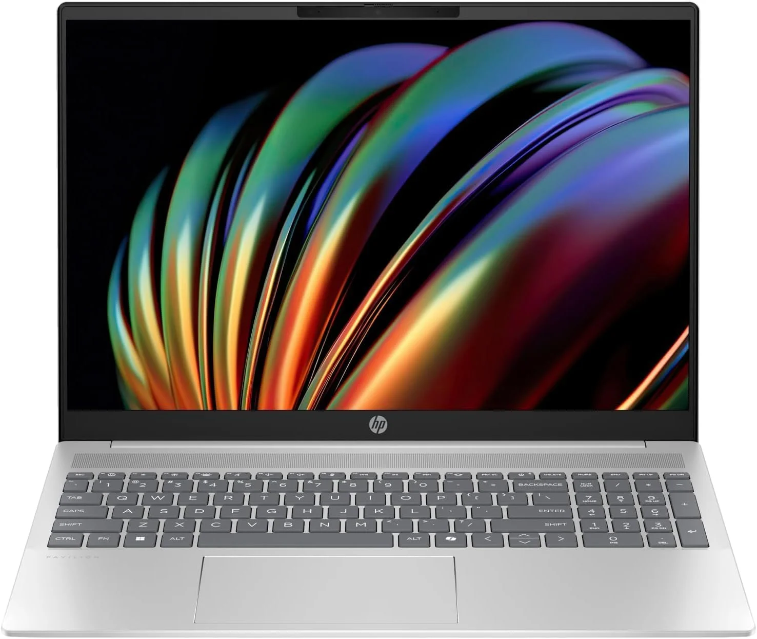 لپ تاپ HP Pavilion 16 با صفحه نمایش 16 اینچی 2K IPS - پردازنده Intel Core Ultra 5-120U - گرافیک Intel® - نور پس زمینه - 16 گیگابایت رم DDR5 - 2 ترابایت NVMe SSD - ویندوز 11 - نقره ای طبیعی