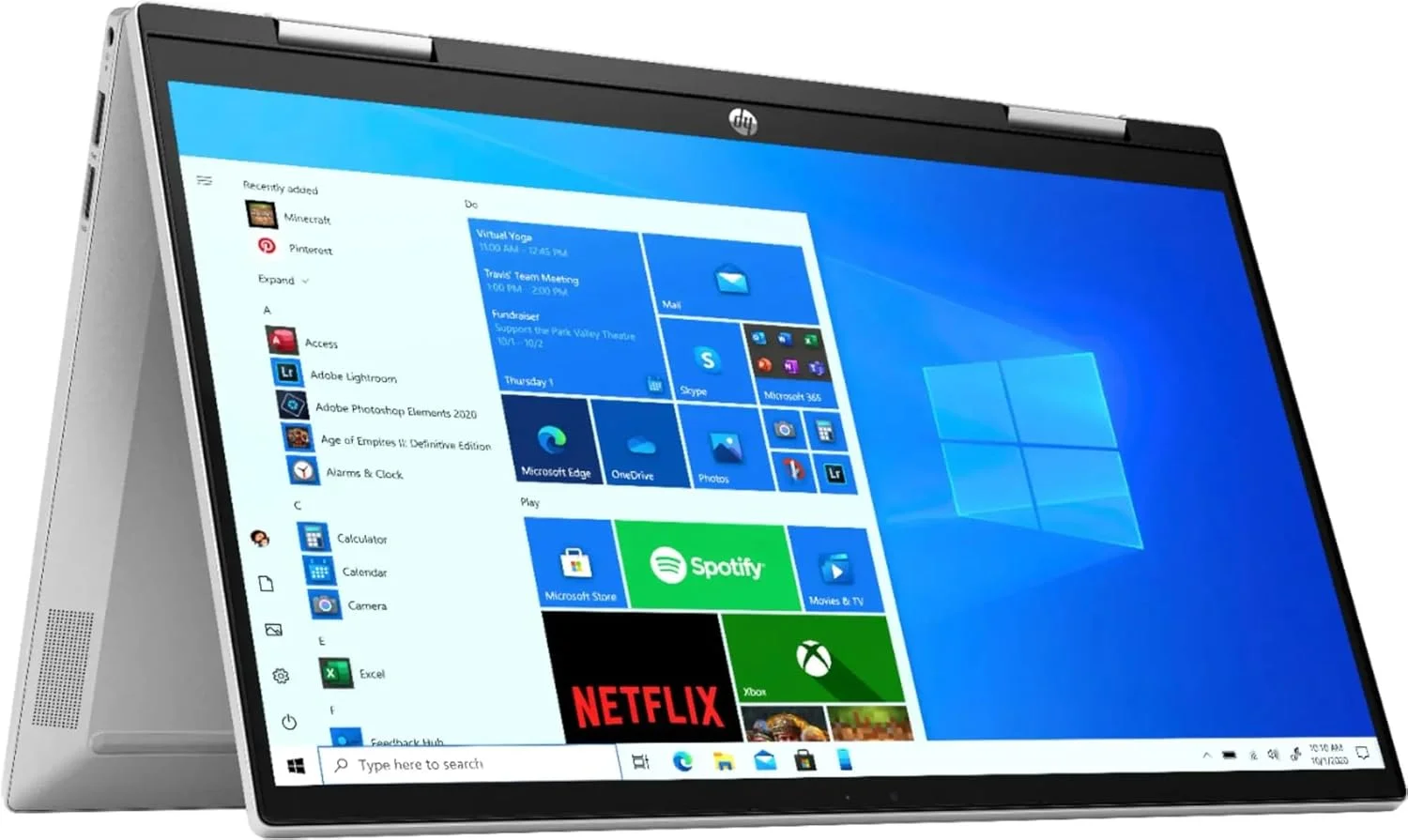 لپ تاپ 2 در 1 اچ پی پاویلیون 14 اینچی با صفحه نمایش لمسی IPS FHD - پردازنده Intel i3-1215U - گرافیک Intel Iris Xe - رم 8 گیگابایتی DDR 4 - حافظه SSD NVMe 512 گیگابایتی - ویندوز 11 - نقره ای