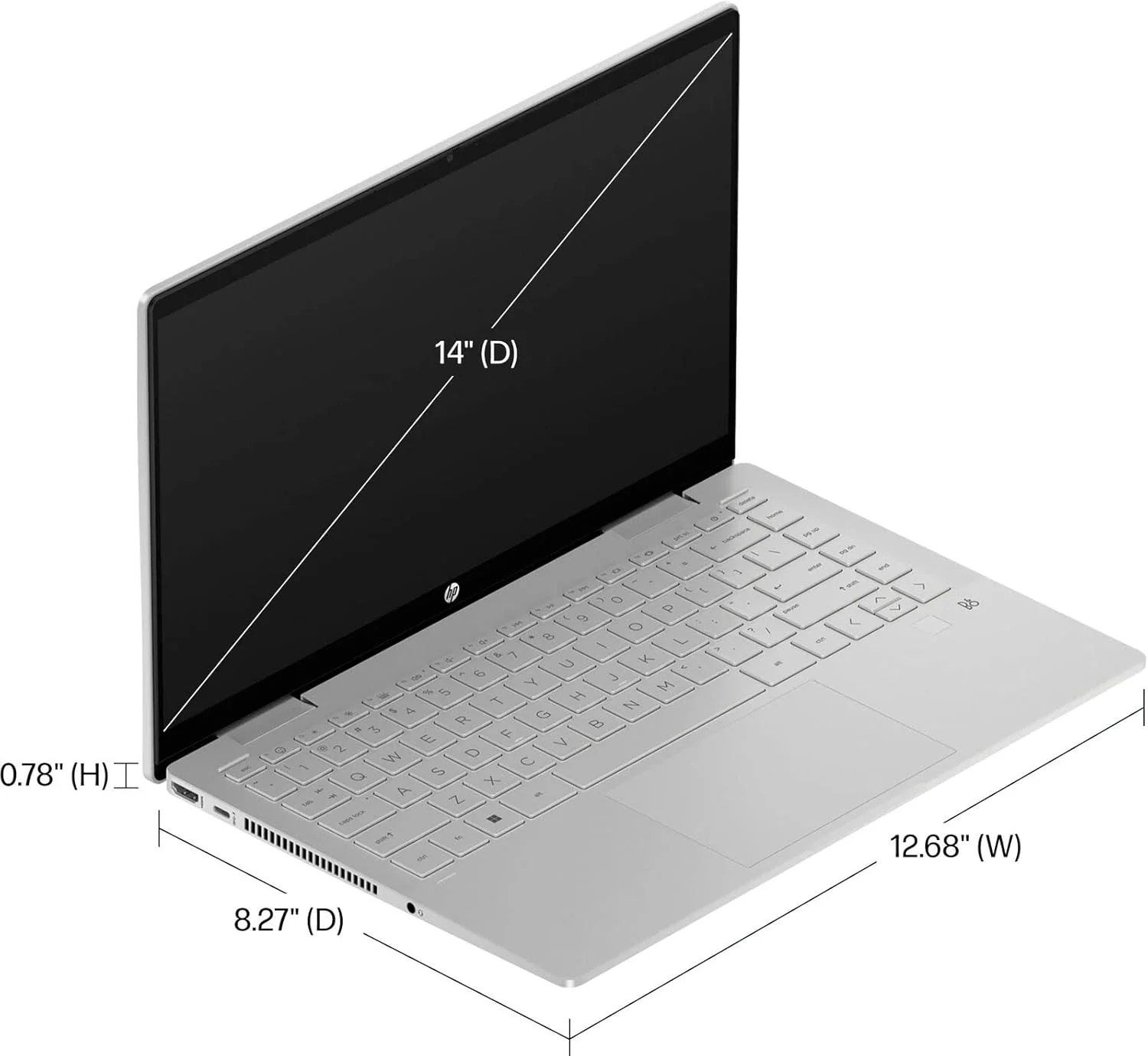 لپ تاپ جدید HP Pavilion x360 مدل 2023، صفحه نمایش لمسی 14 اینچی FHD IPS، پردازنده 10 هسته ای Intel Core i5-1235U، رم 8 گیگابایتی، SSD 512 گیگابایتی، صفحه کلید با نور پس زمینه، حسگر اثر انگشت، ویندوز 11 هوم (ارتقا یافته) لپ تاپ جدید HP Pavilion x360 مدل 2023، صفحه نمایش لمسی 14 اینچی FHD IPS، پردازنده 10 هسته ای Intel Core i5-1235U، رم 8 گیگابایتی، SSD 512 گیگابایتی، صفحه کلید با نور پس زمینه، حسگر اثر انگشت، ویندوز 11 هوم (ارتقا یافته)