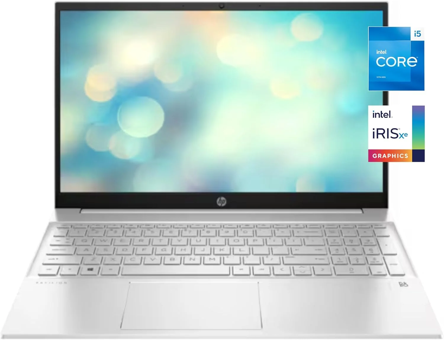 لپ تاپ جدید HP Pavilion 15 مدل 2024 با صفحه نمایش 15.6 اینچی FND (1920x1080)، پردازنده Intel Core i5-1335U، رم 16 گیگابایتی DDR4-3200MHz، حافظه SSD NVMe 1 ترابایتی، کیبورد با نور پس زمینه، حسگر اثر انگشت، ویندوز 11 (نقره ای)