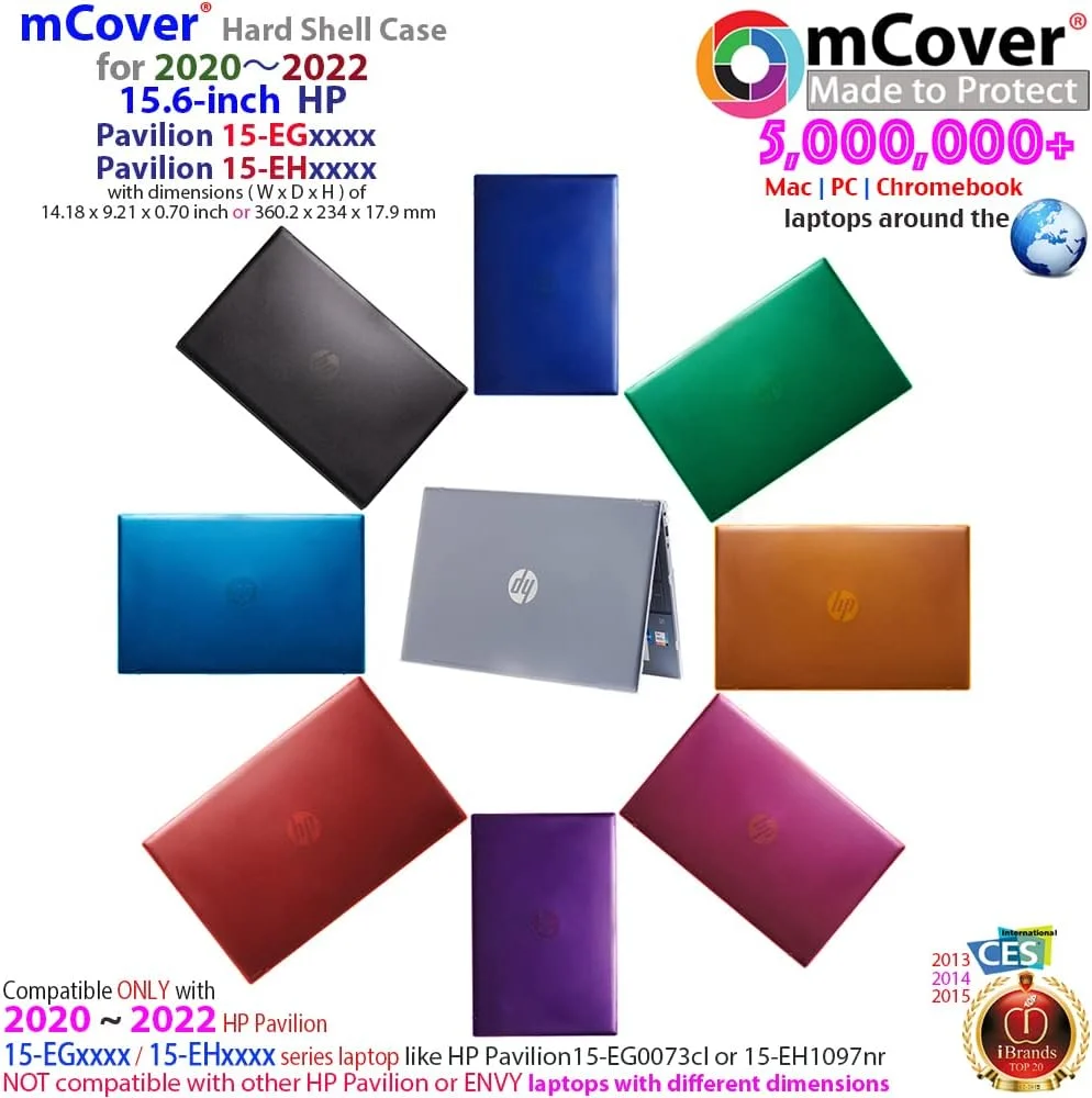 کاور سخت mCover سازگار با لپ تاپ 15.6 اینچی HP Pavilion سری 15-EGxxxx (15-EG0000~15-EG9999) / 15-EHxxxx (نه برای سایر HP Pavilion) - شفاف کاور سخت mCover سازگار با لپ تاپ 15.6 اینچی HP Pavilion سری 15-EGxxxx (15-EG0000~15-EG9999) / 15-EHxxxx (نه برای سایر HP Pavilion) - شفاف