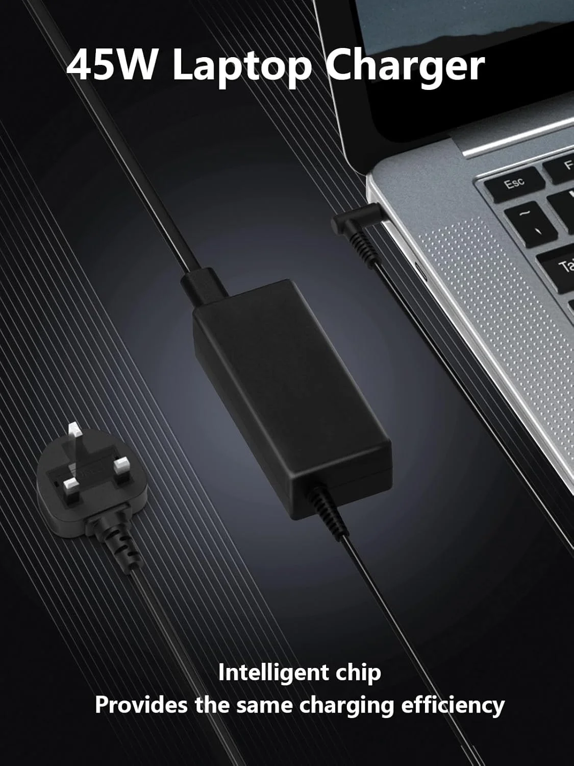 آداپتور شارژر لپ تاپ 45 واتی MIXYACEH سازگار با HP Stream 11 13 14، Pavilion، Elitebook Folio، Spectre، Pavilion Touchsmart، Spectre Ultrabook (نوک آبی 4.5mm x 3mm) آداپتور شارژر لپ تاپ 45 واتی MIXYACEH سازگار با HP Stream 11 13 14، Pavilion، Elitebook Folio، Spectre، Pavilion Touchsmart، Spectre Ultrabook (نوک آبی 4.5mm x 3mm)