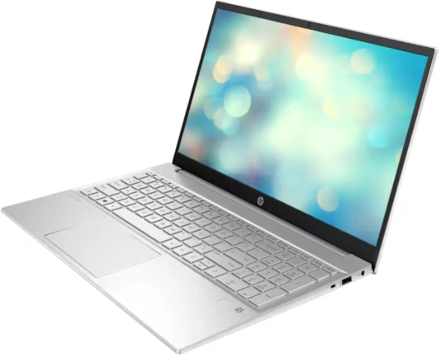 لپ تاپ جدید HP Pavilion 15 مدل 2024 با صفحه نمایش 15.6 اینچی FND (1920x1080)، پردازنده Intel Core i5-1335U، رم 16 گیگابایتی DDR4-3200MHz، حافظه SSD NVMe 1 ترابایتی، کیبورد با نور پس زمینه، حسگر اثر انگشت، ویندوز 11 (نقره ای)