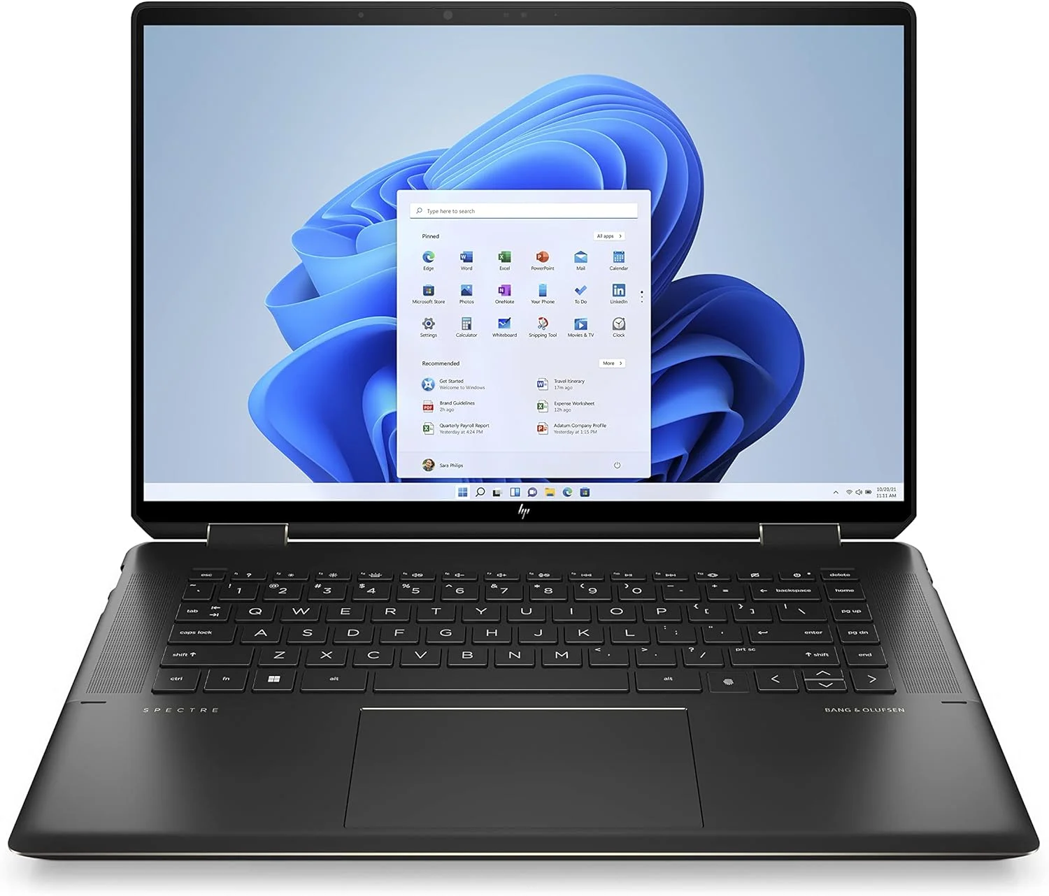 لپ تاپ 2 در 1 HP Spectre x360 مدل 16-f2004ne، صفحه نمایش لمسی 16 اینچی UHD+، پلتفرم نسل سیزدهم Intel Evo، رم 16 گیگابایتی، SSD 1 ترابایتی، گرافیک 4 گیگابایتی Intel Arc A370M، ویندوز 11 Home، صفحه کلید En-Ar، مشکی Nightfall [7Q7A1EA]